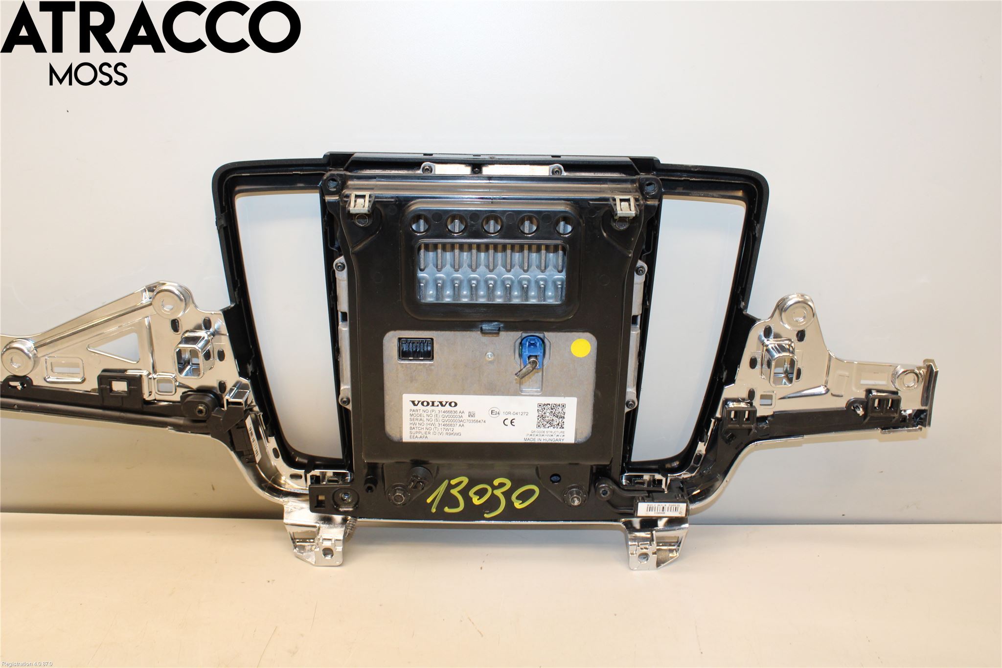Volvo S90 17->> Multifunktionsdisplay
