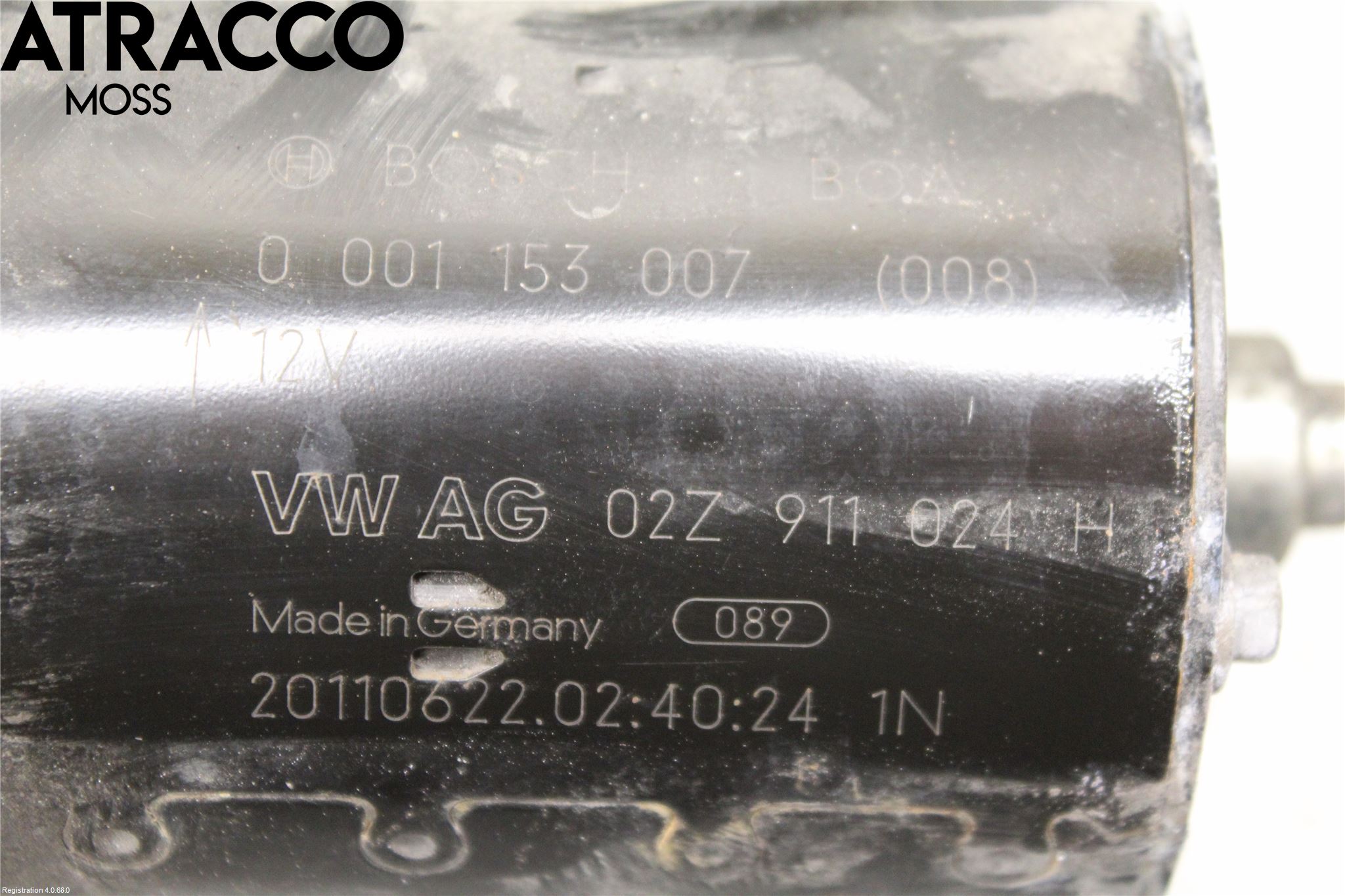 Volkswagen VW GOLF VI 09-13 Startmotor Diesel