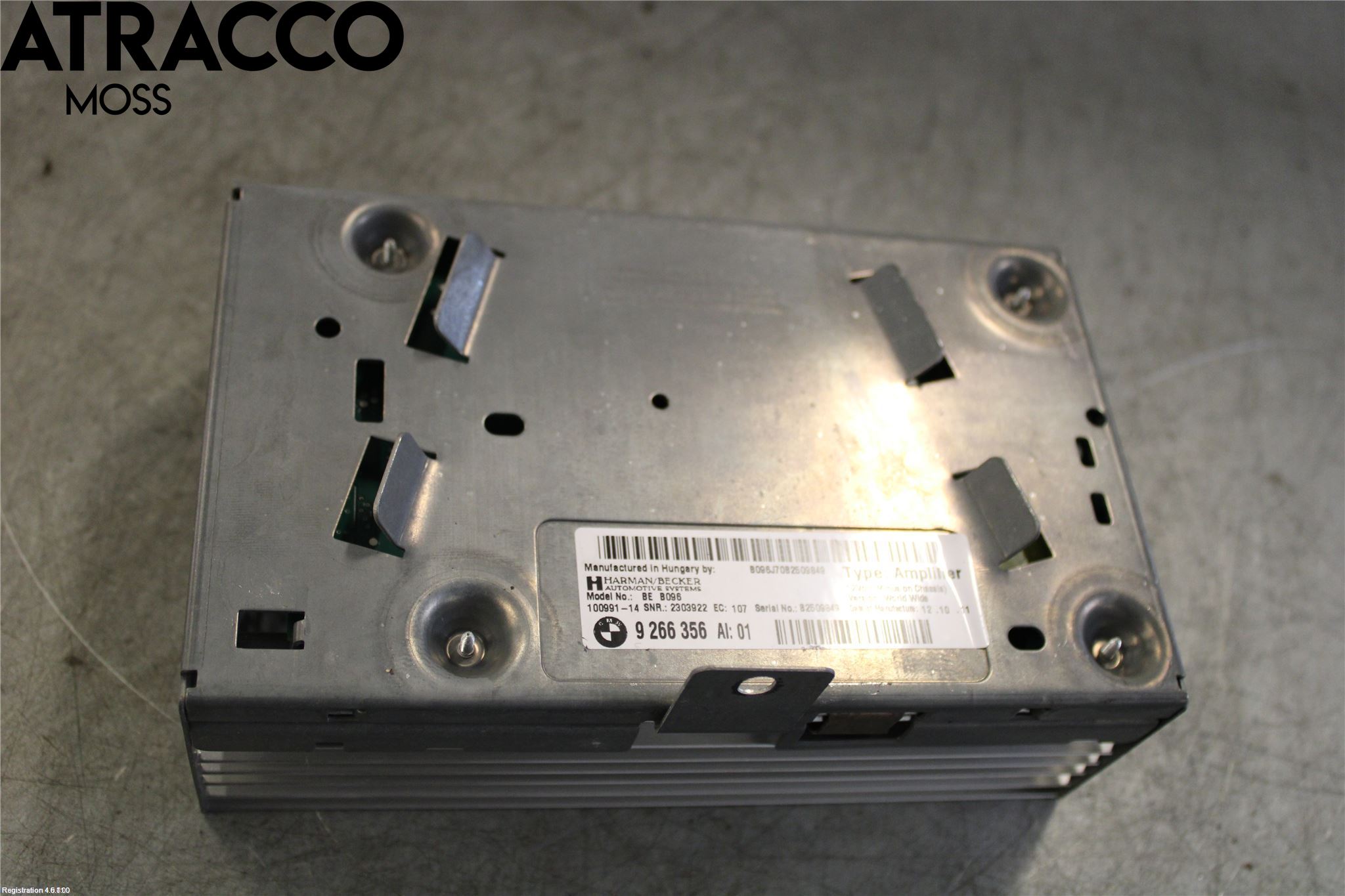 BMW 5 F10/F11/F18 09-17 Radio-Stereo Förstärkare