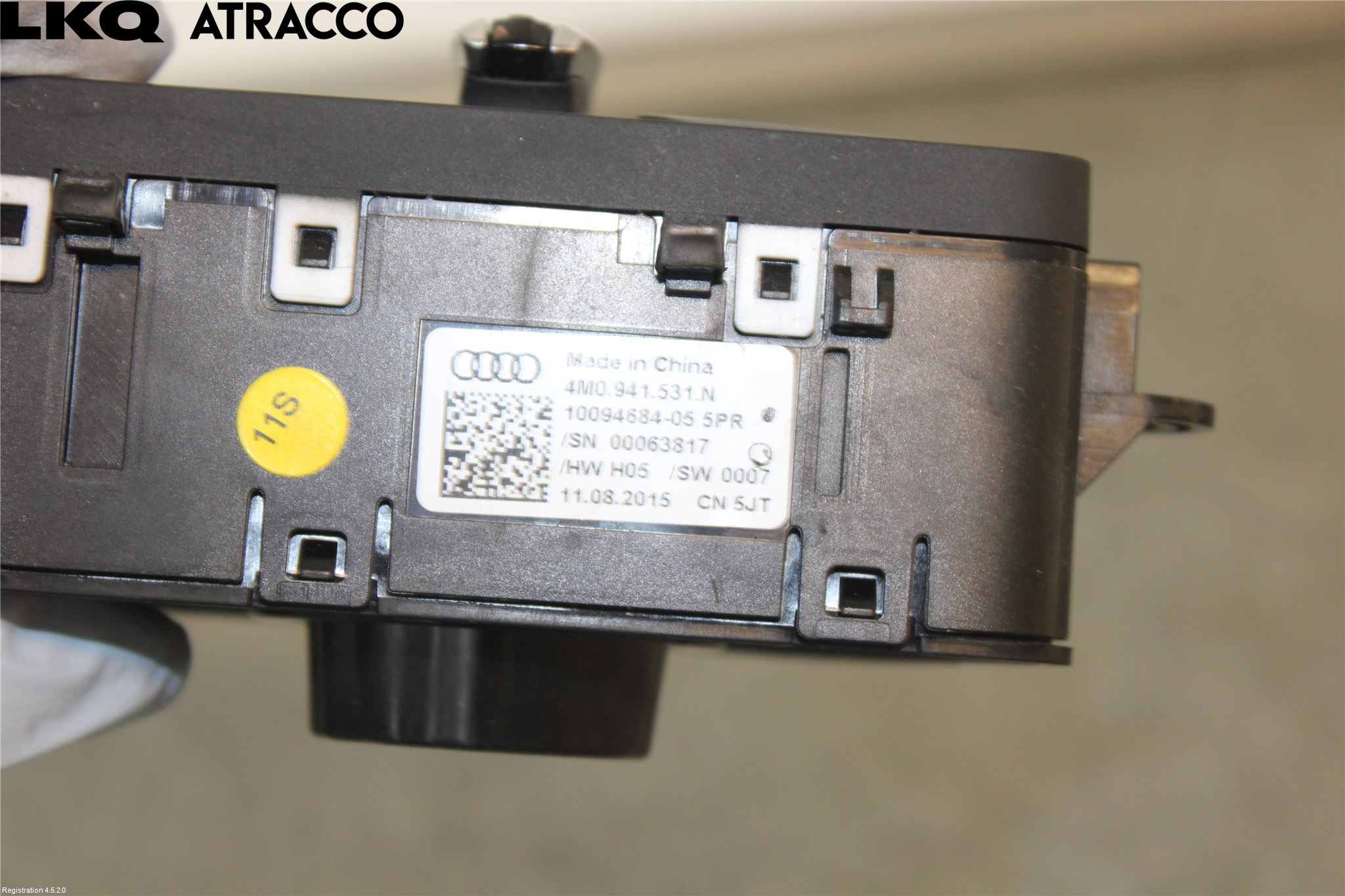 Audi A4/S4 B9 16-19 Strömställare Ljus