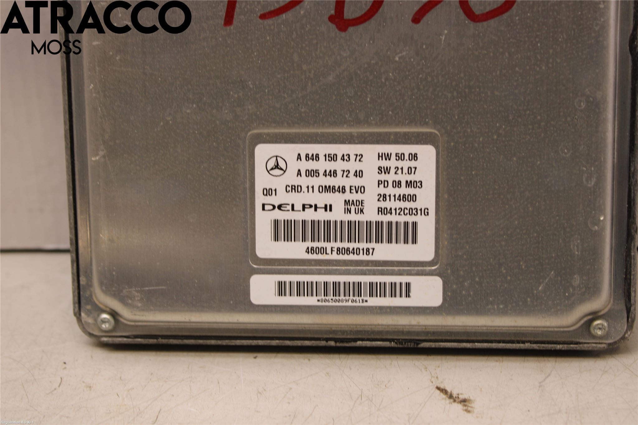 Mercedes-Benz MB C-KLASS (W204) 07-15 Styrenhet Inspump Diesel