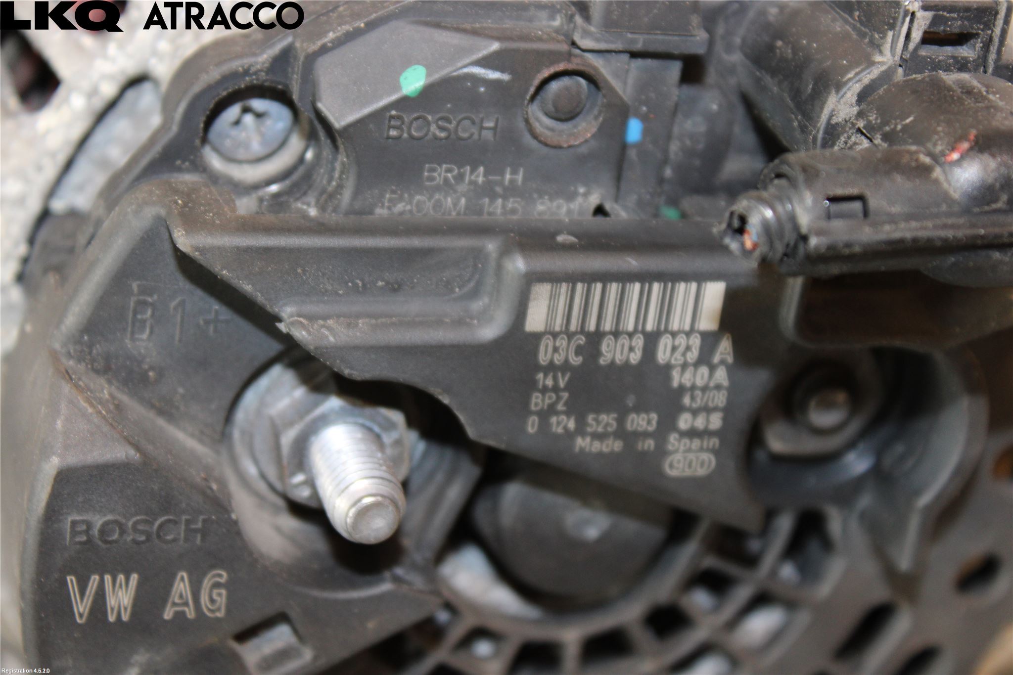 Audi A3/S3 05-13 Generator