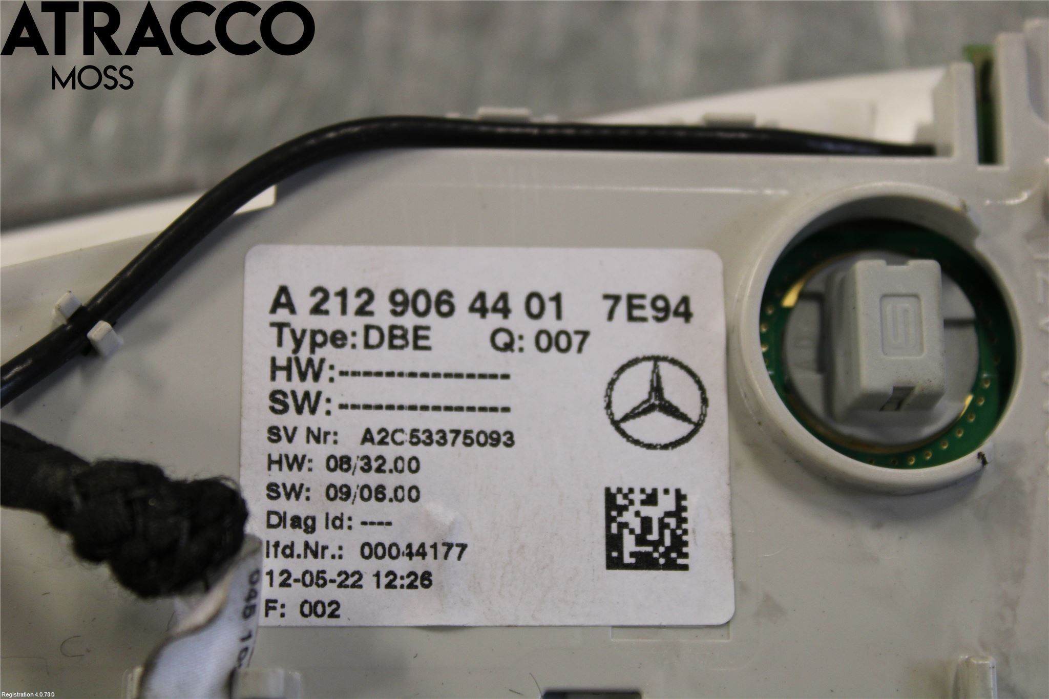 Mercedes-Benz MB E-KLASS (W212) 09-16 Innerbelysning