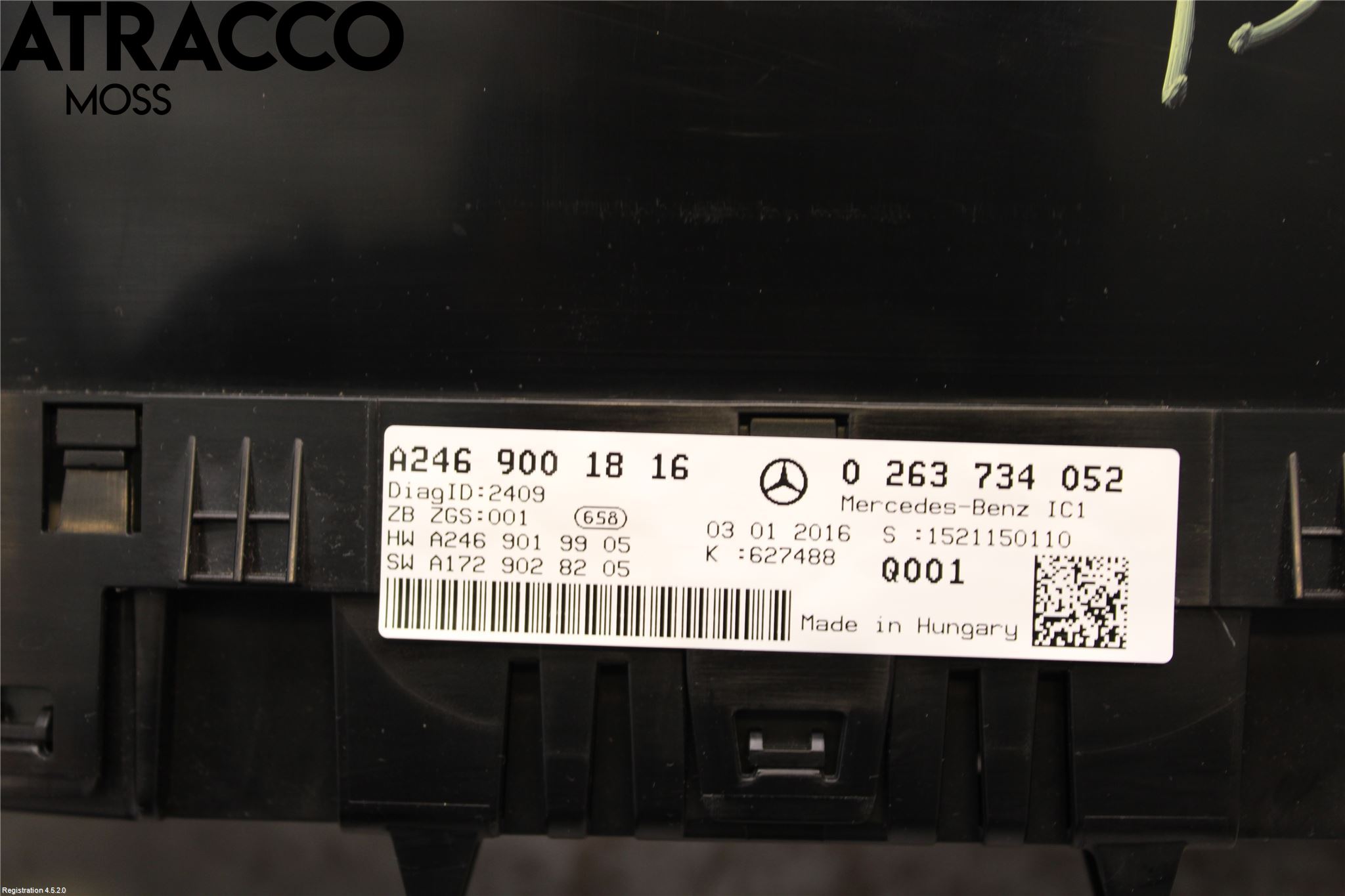 Mercedes-Benz MB B-KLASS (W246/W242) 12-19 Instrument Komb