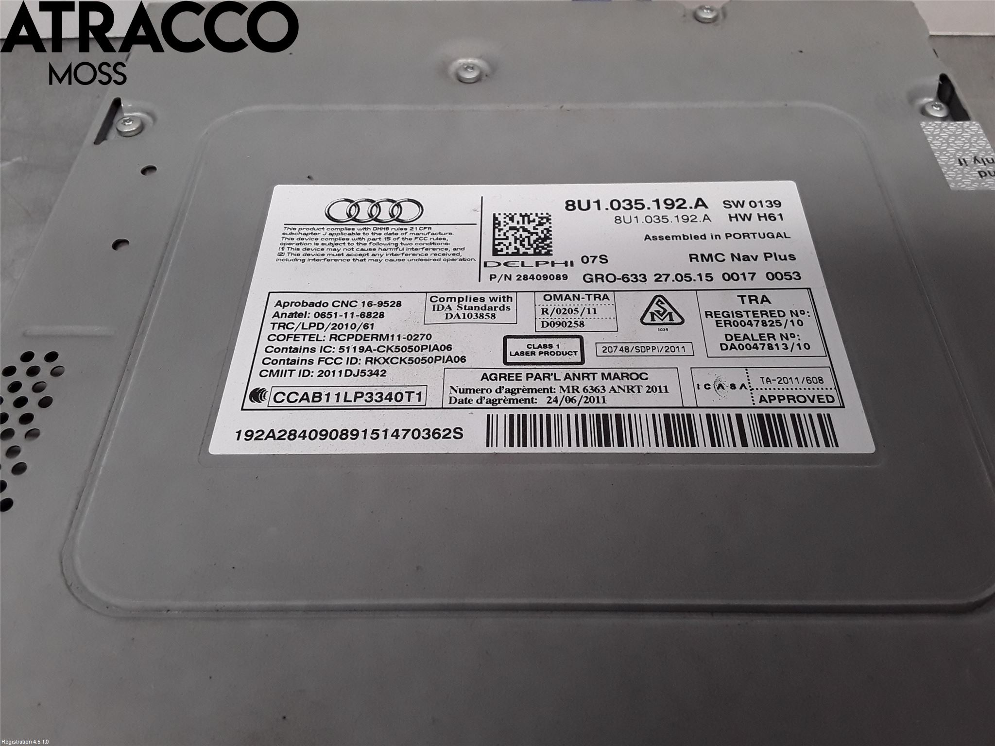 Audi Q3 8U 12-18 Radio