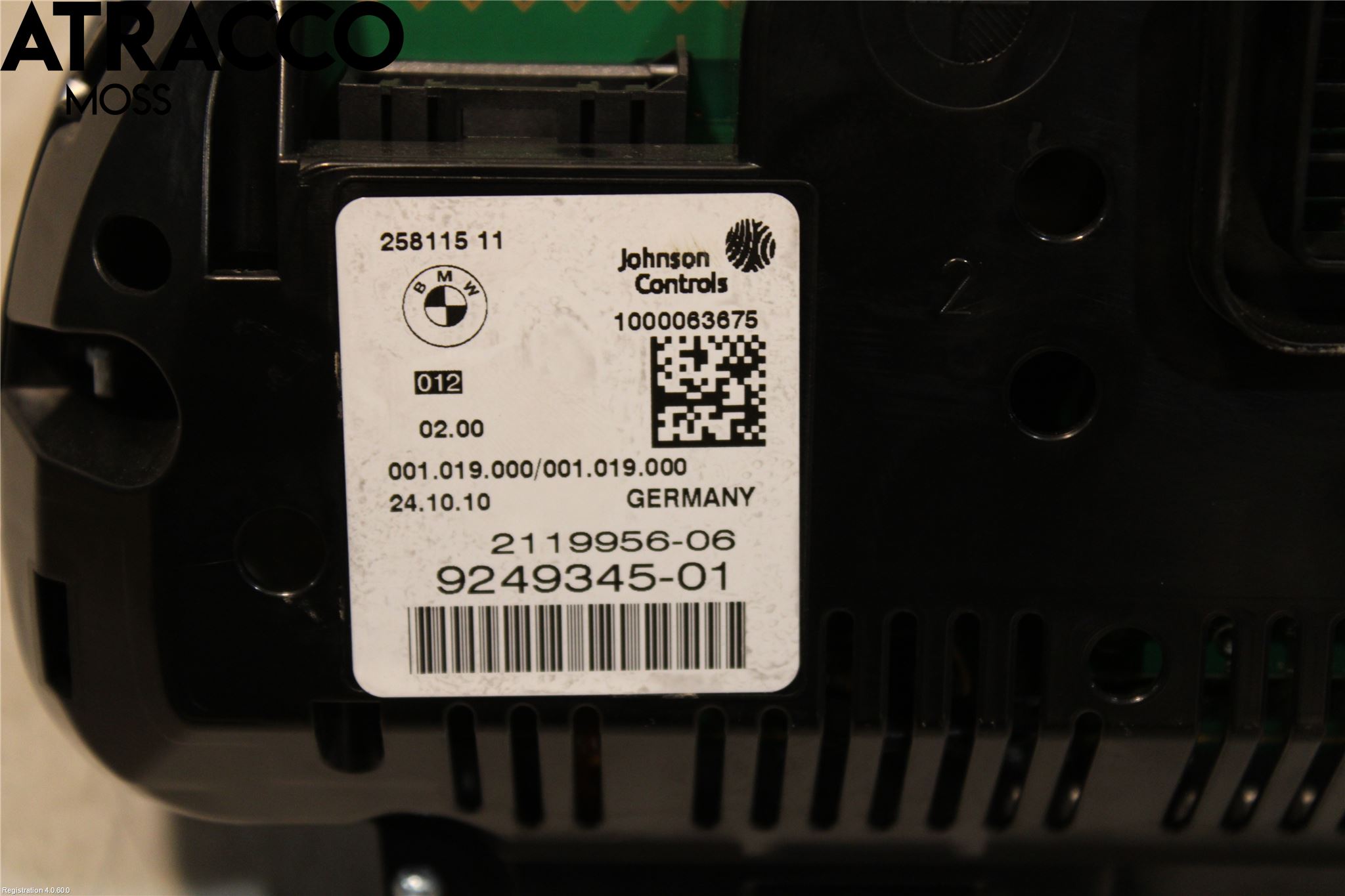 BMW 5 F10/F11/F18 09-17 Instrument Komb