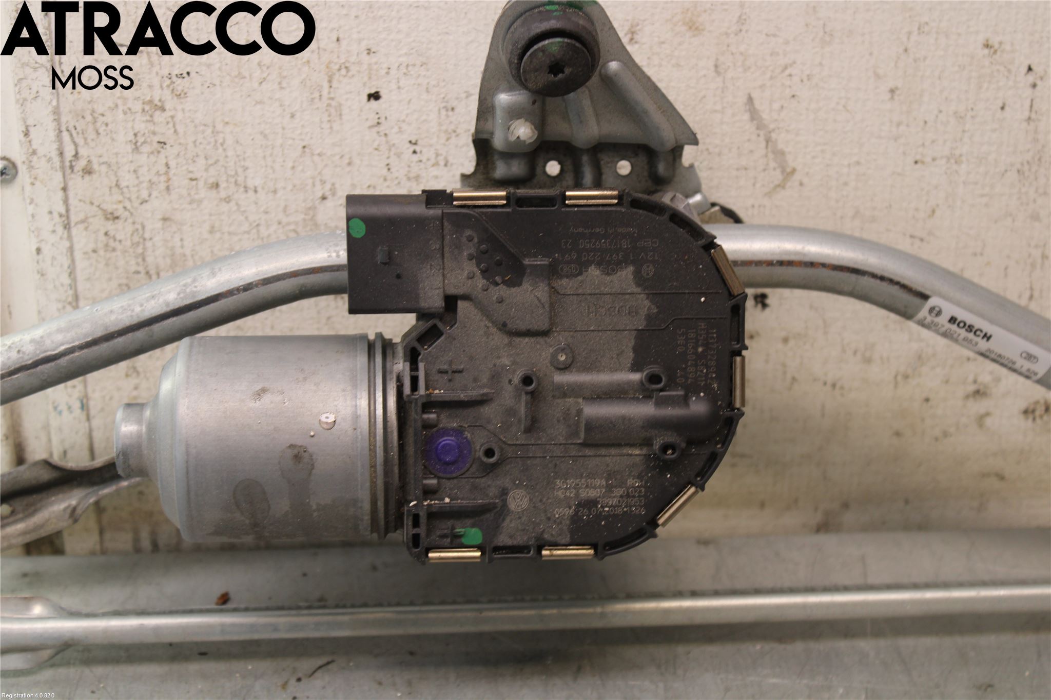 Volkswagen VW PASSAT 15-19 Torkarmotor Vindruta