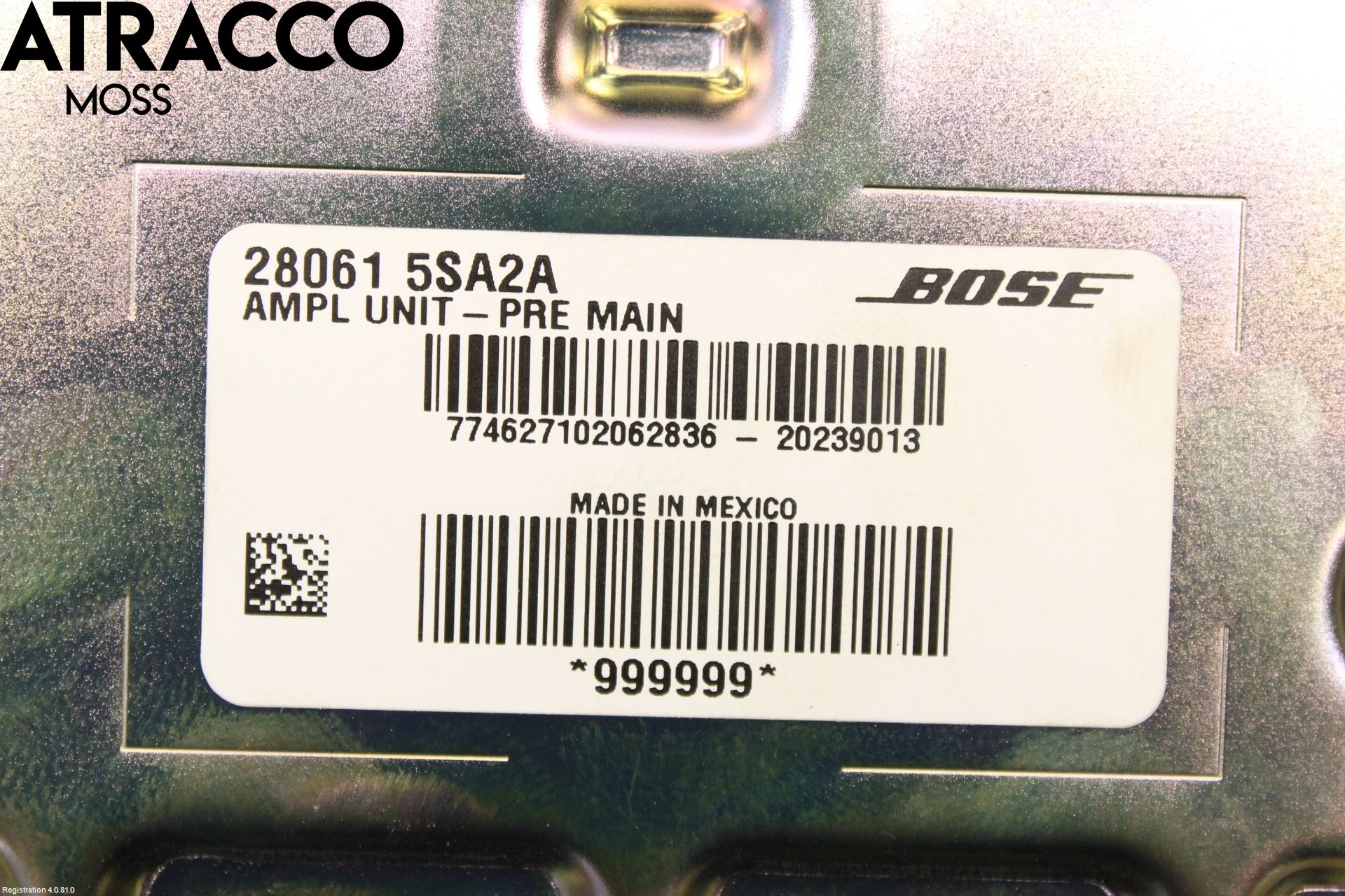Nissan LEAF 18- Radio-Stereo Förstärkare