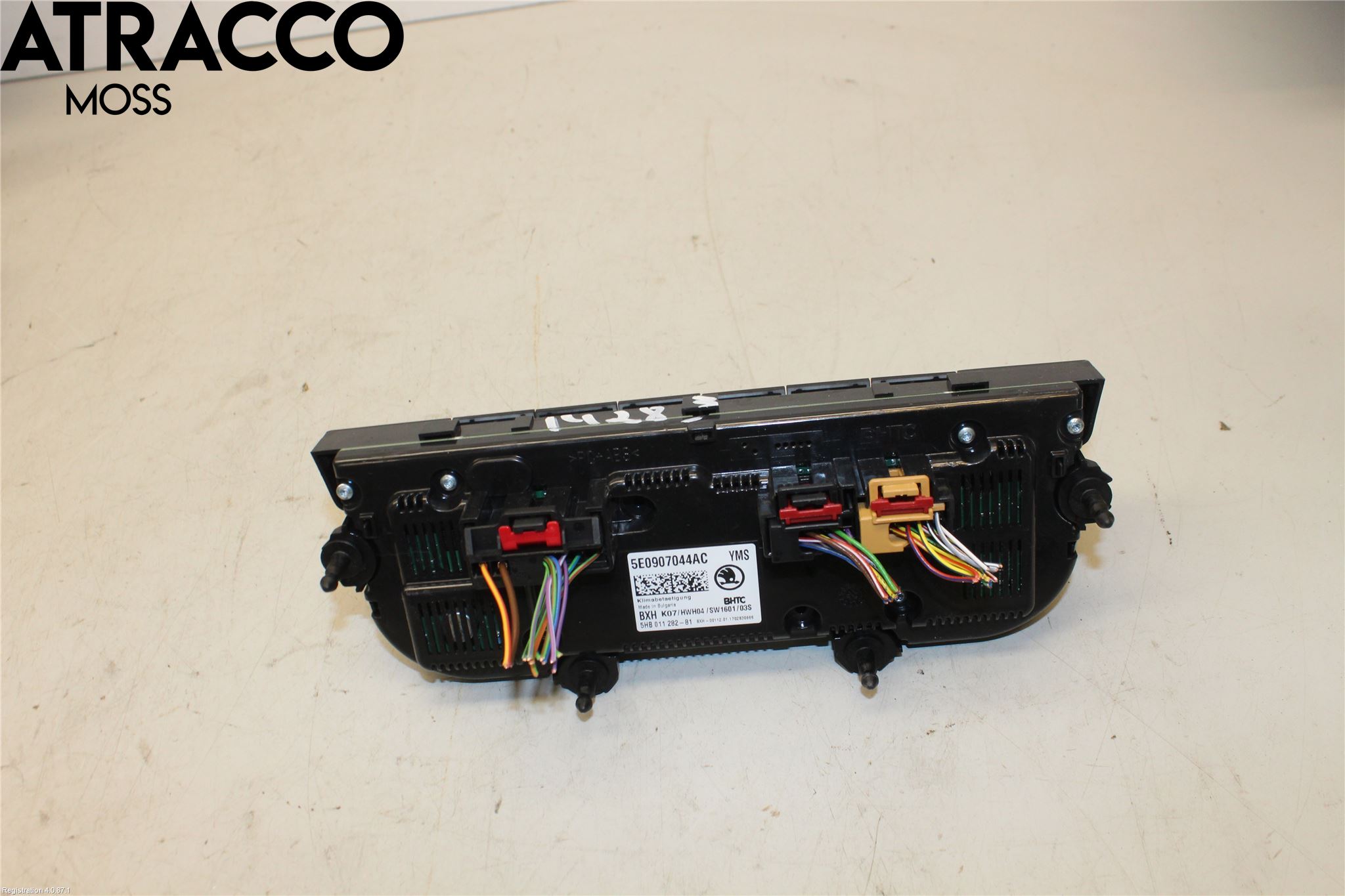 Skoda ROOMSTER Ac Styrenhet Ac Manöveren