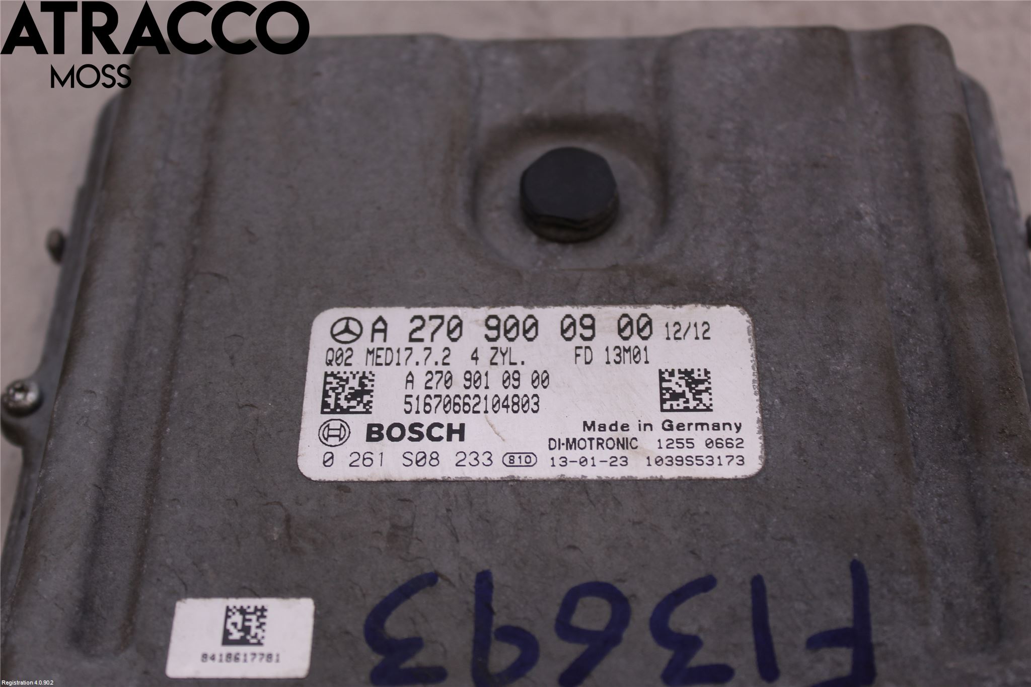 Mercedes-Benz MB A-KLASS (W176) 13-18 Styrenhet Insprut Bensin