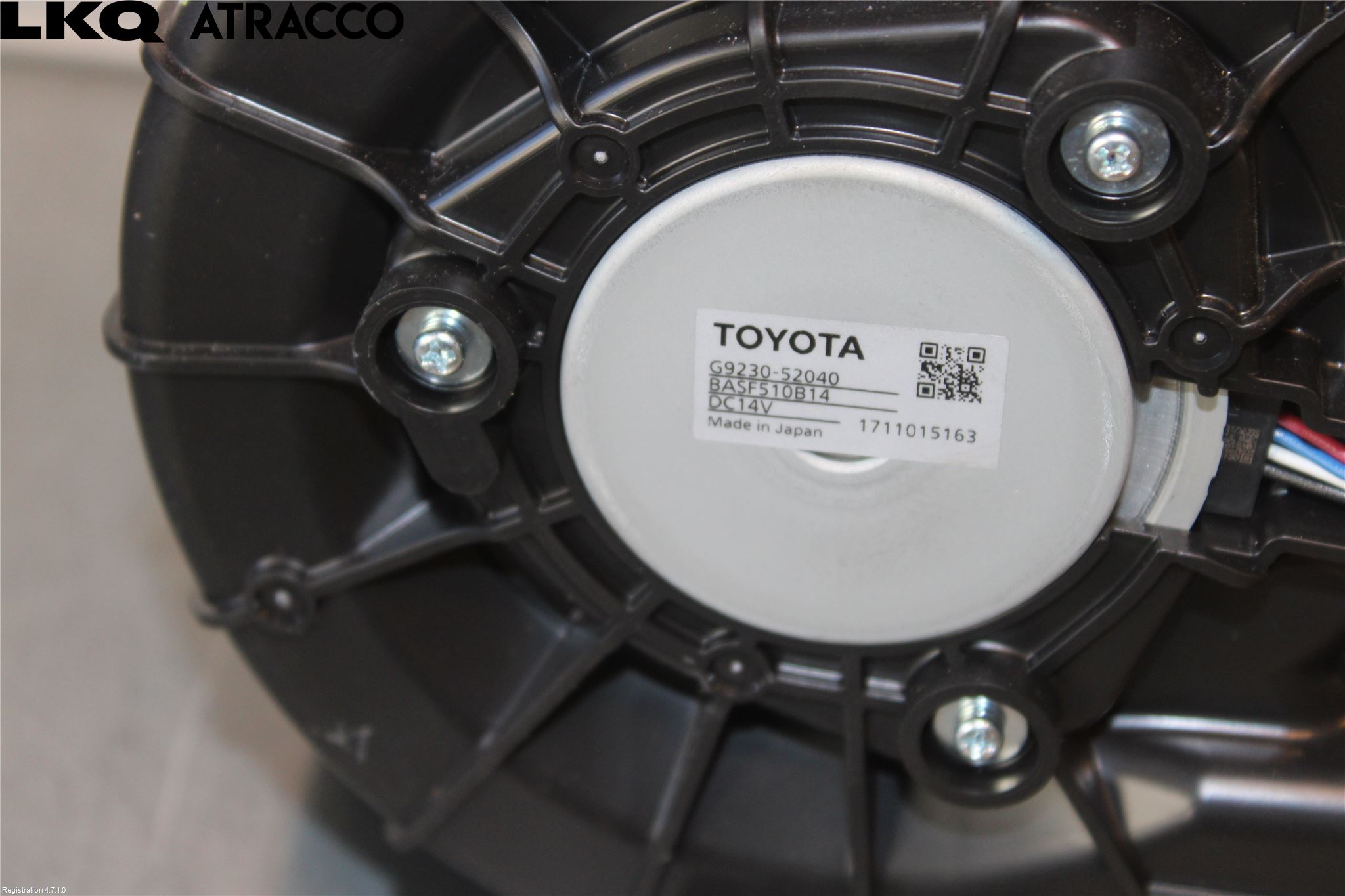 Toyota YARIS XP130 15-20 Kylfläkt El