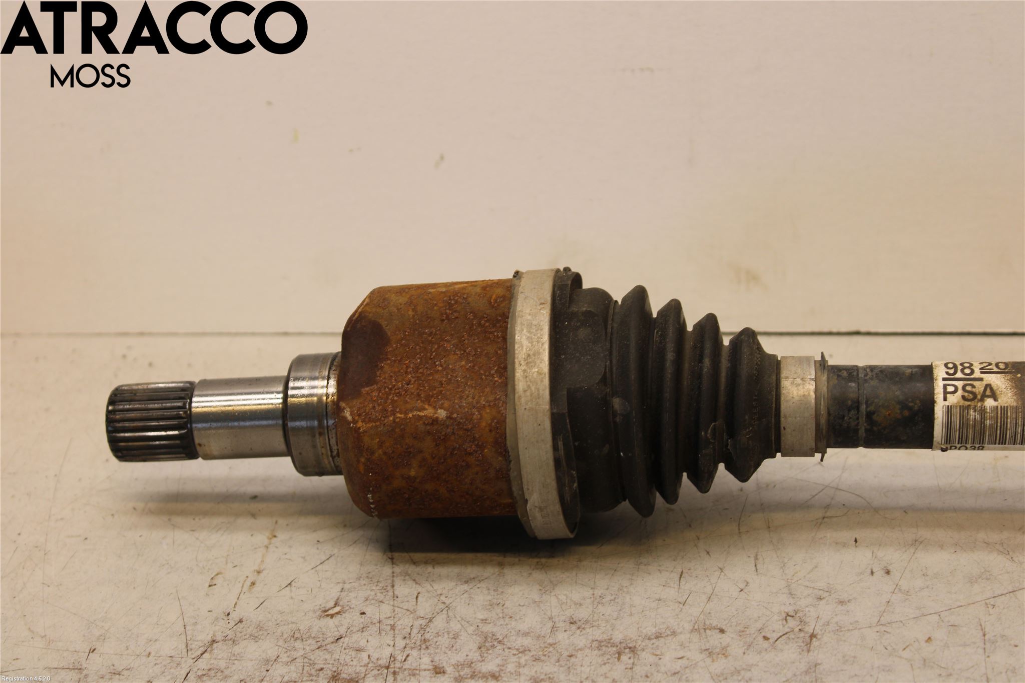 Peugeot PARTNER/E-PARTNER 19- Drivaxel Fram Vänster