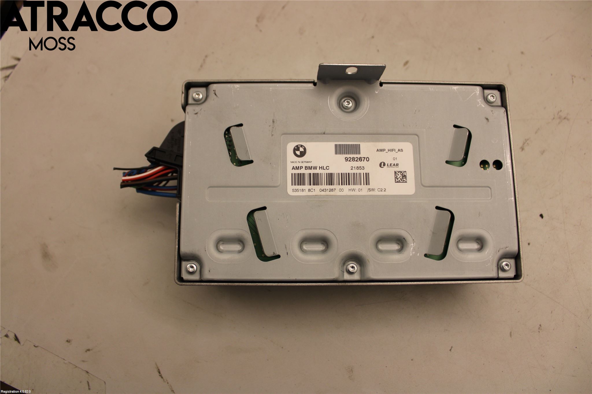 BMW 3 F30/F31/F80 12-19 Radio Övrigt