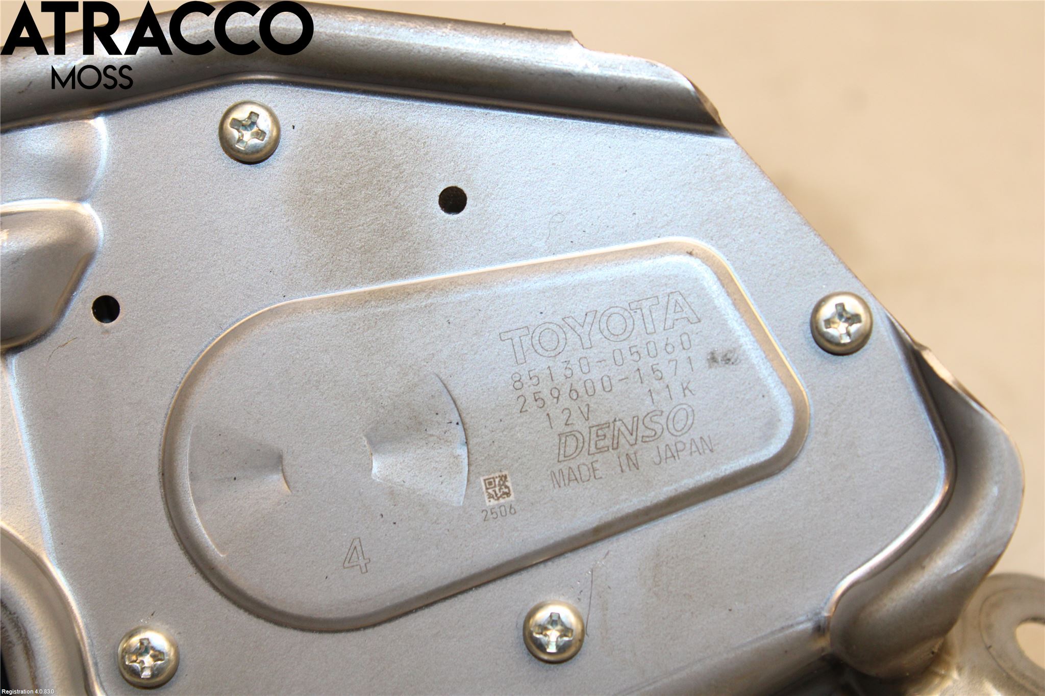 Toyota AVENSIS 09-15 Torkarmotor Baklucka
