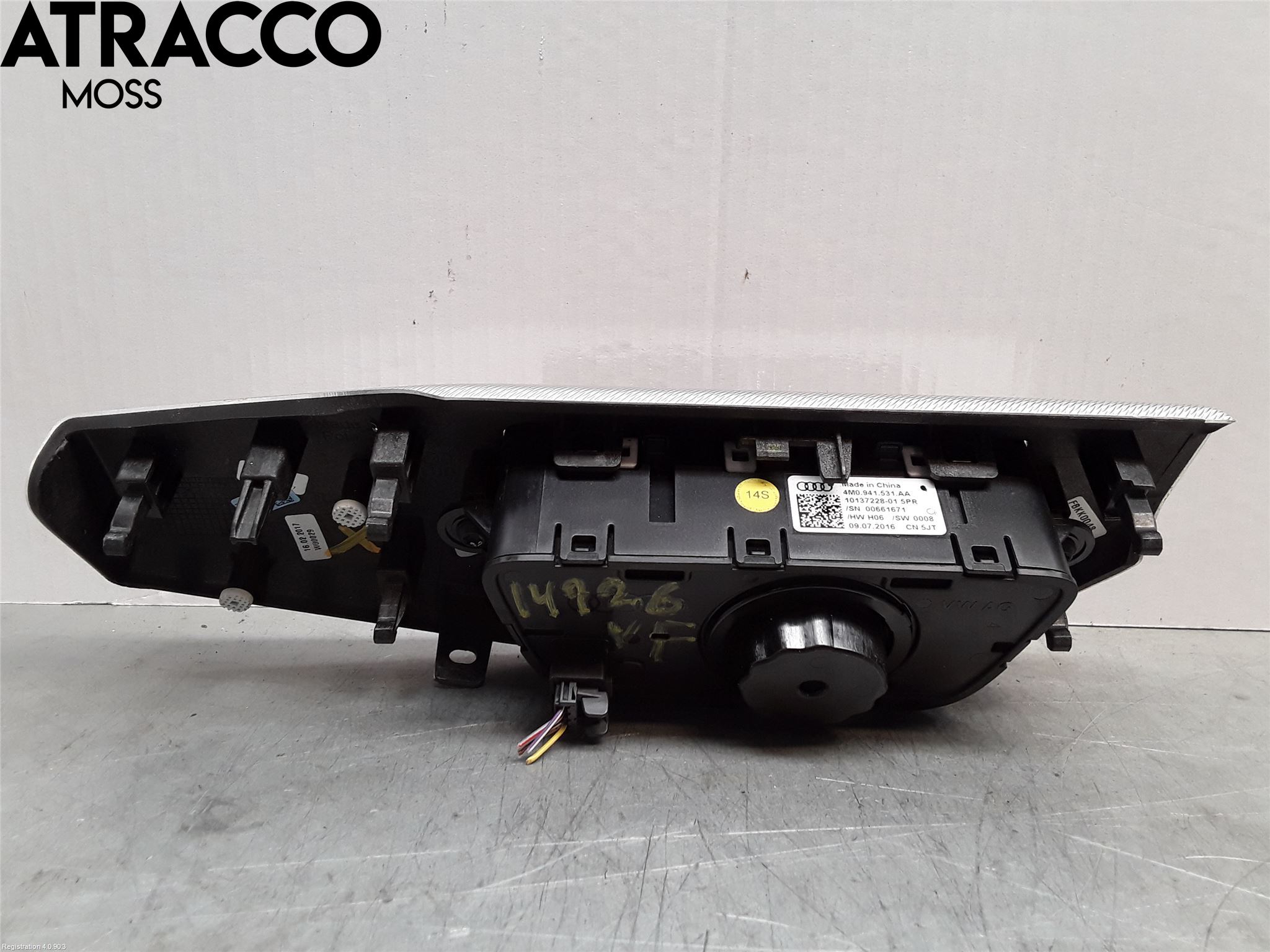 Audi A4 12-15 Strömställare Dimmer