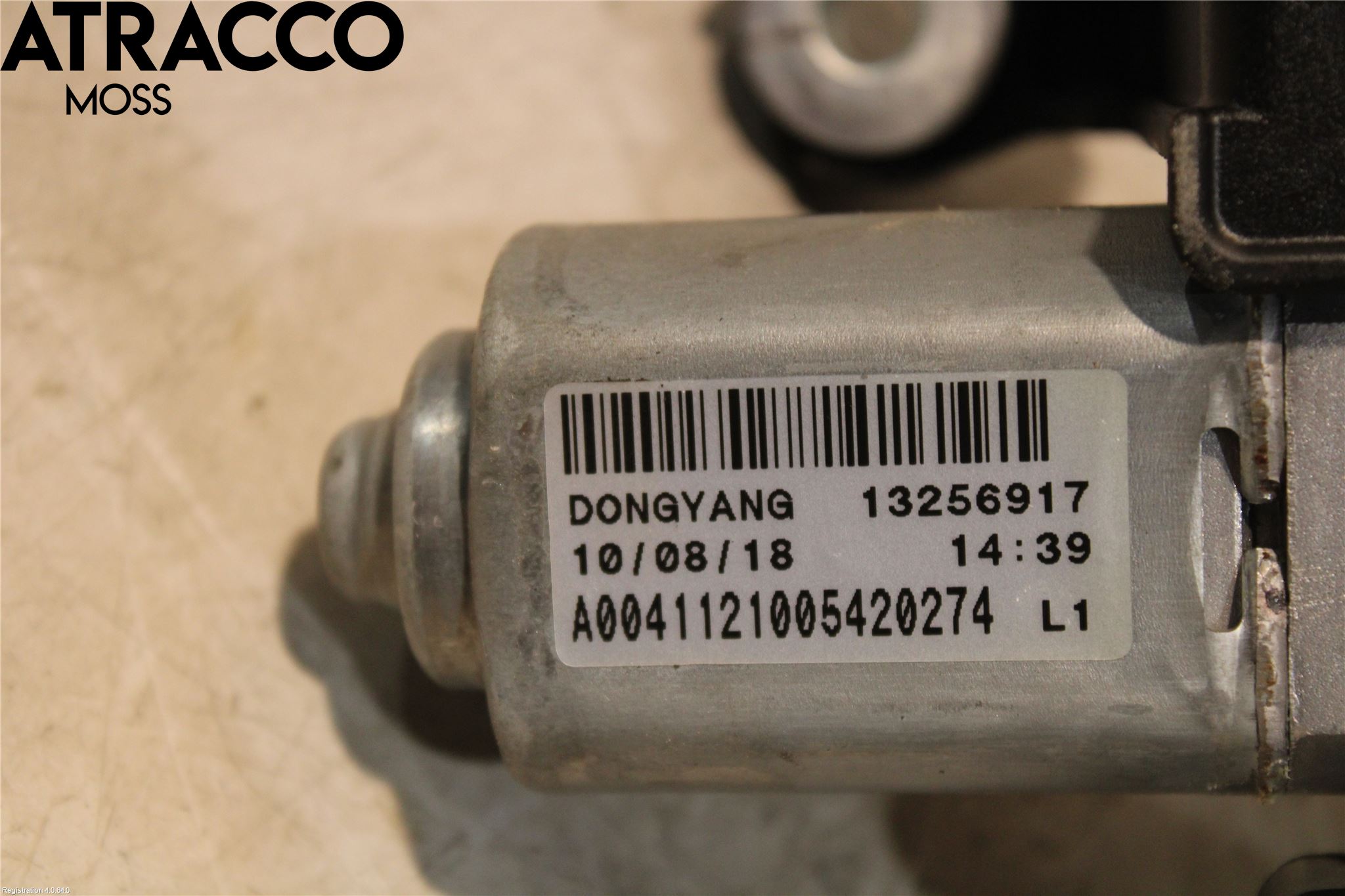 Opel ASTRA J 10-15 Torkarmotor Baklucka