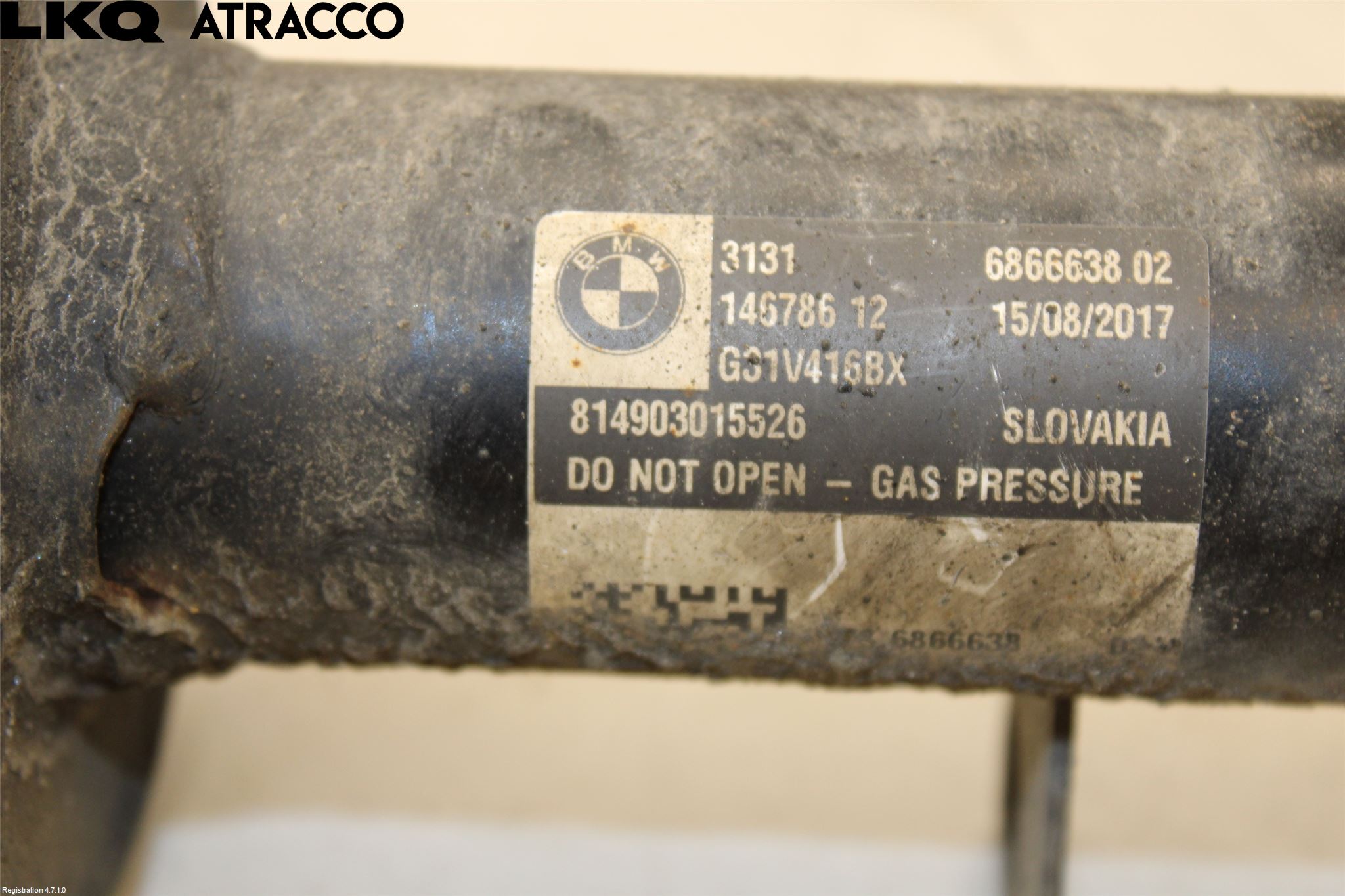 BMW 5 G30/G31/F90 17-23 Fjäderben Fram Höger