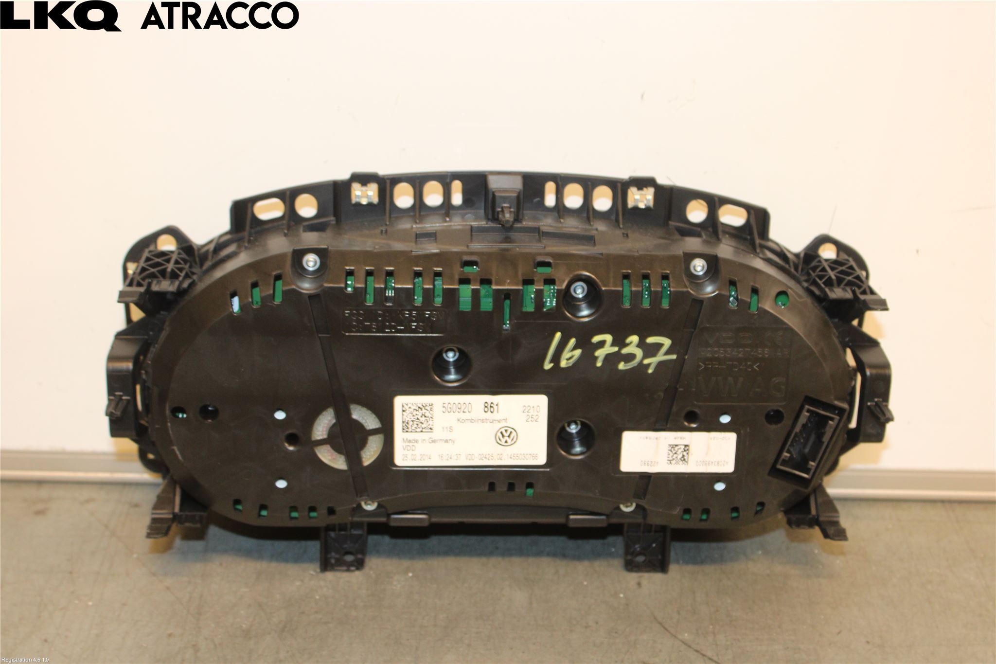 Volkswagen VW GOLF / E-GOLF VII 13-20 Instrument Komb