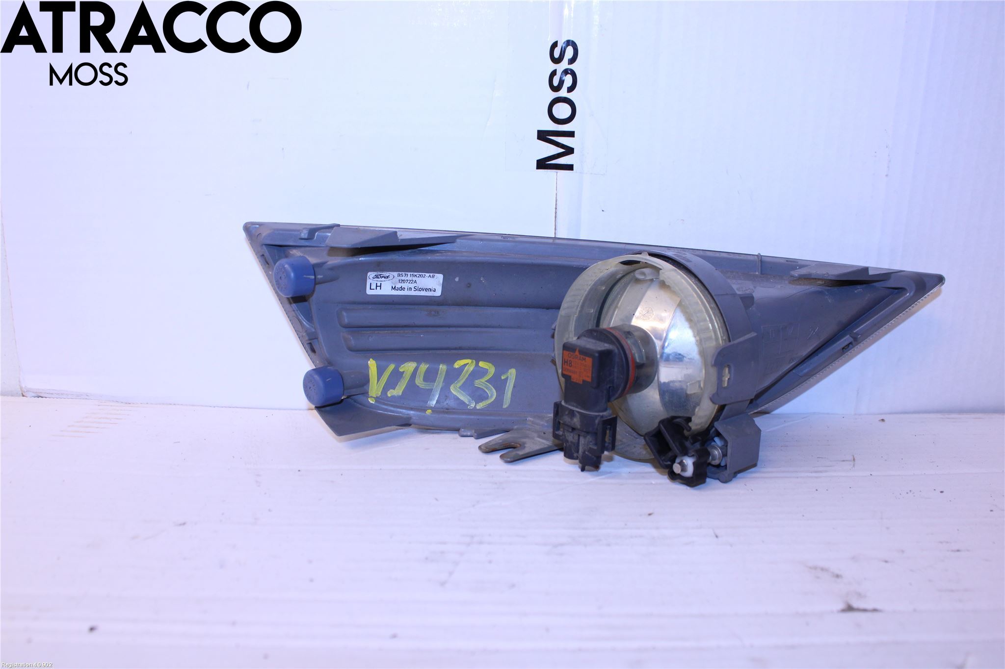 Ford MONDEO 07-15 Dimljus-Varselljus Fram