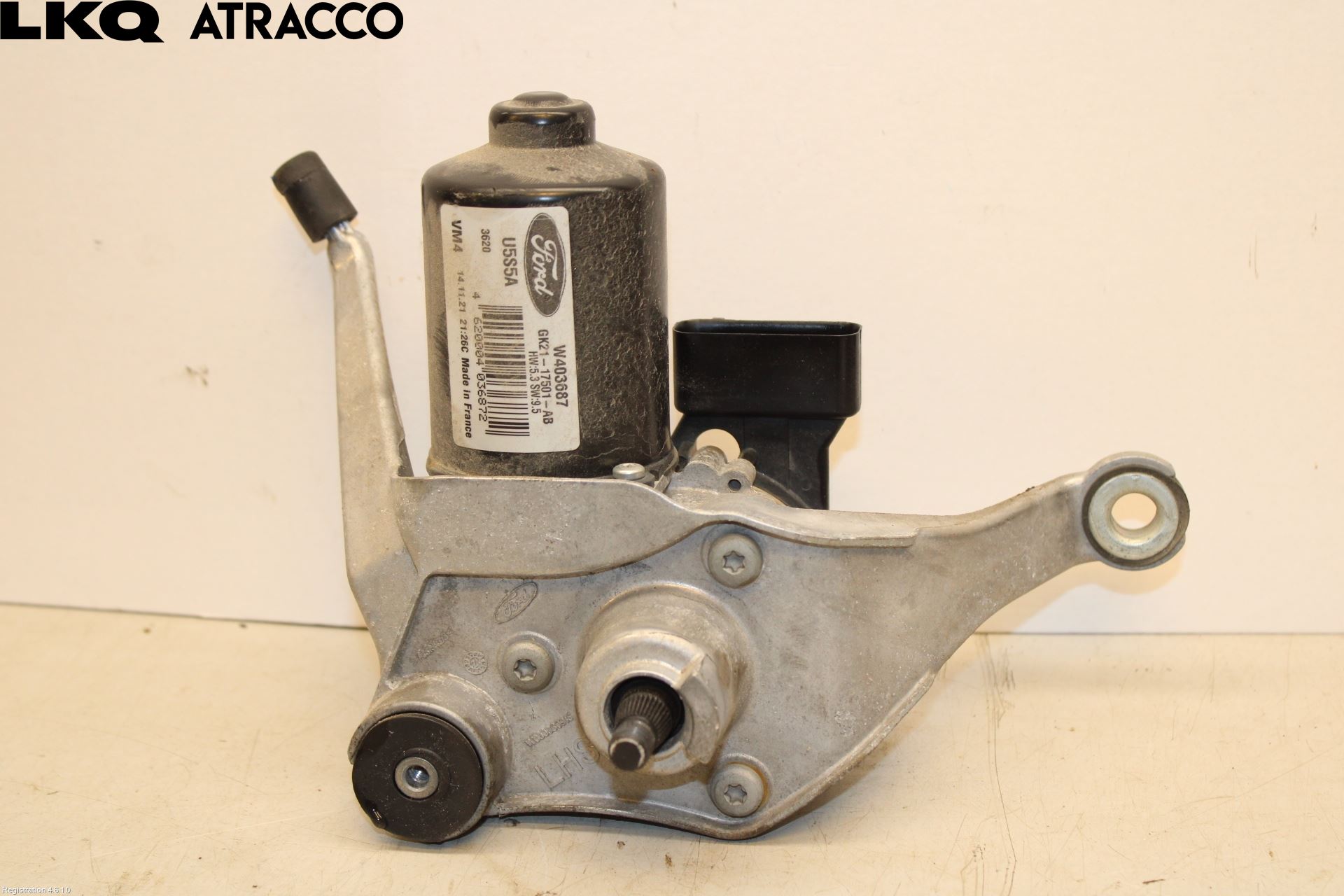 Ford TRANSIT/TOURNEO CUSTOM 13-24 Torkarmotor Vindruta