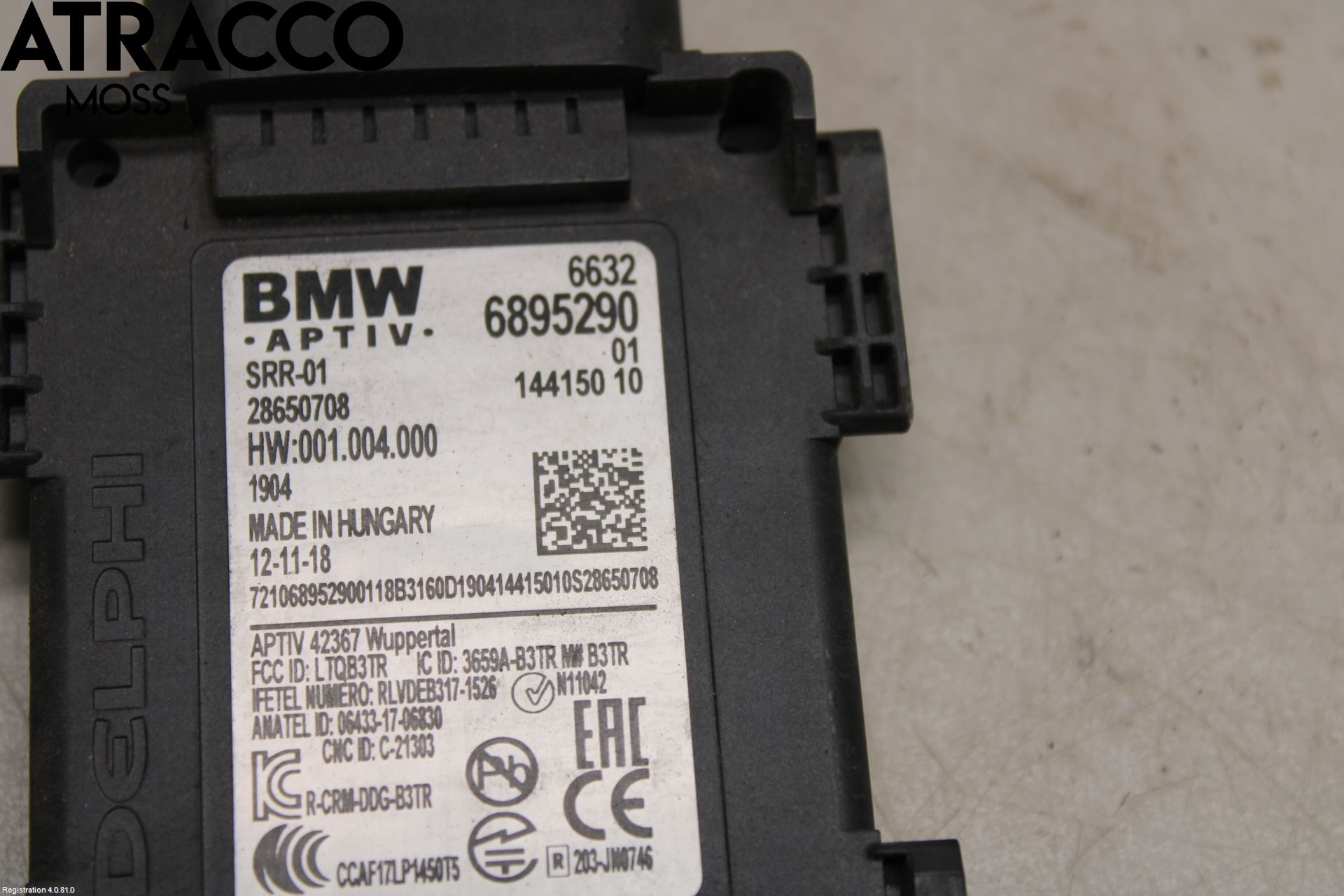 BMW 5 G30/G31/F90 17-23 Styrenhet Parkeringshjälp
