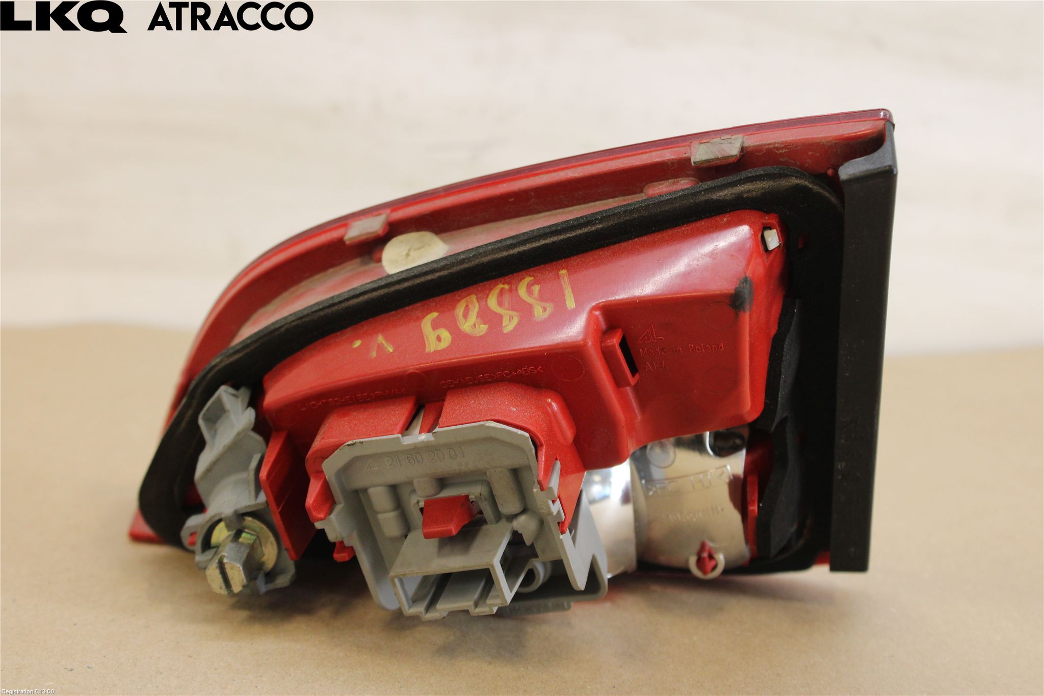 Audi A4/S4 08-11 Bakljus Vänster