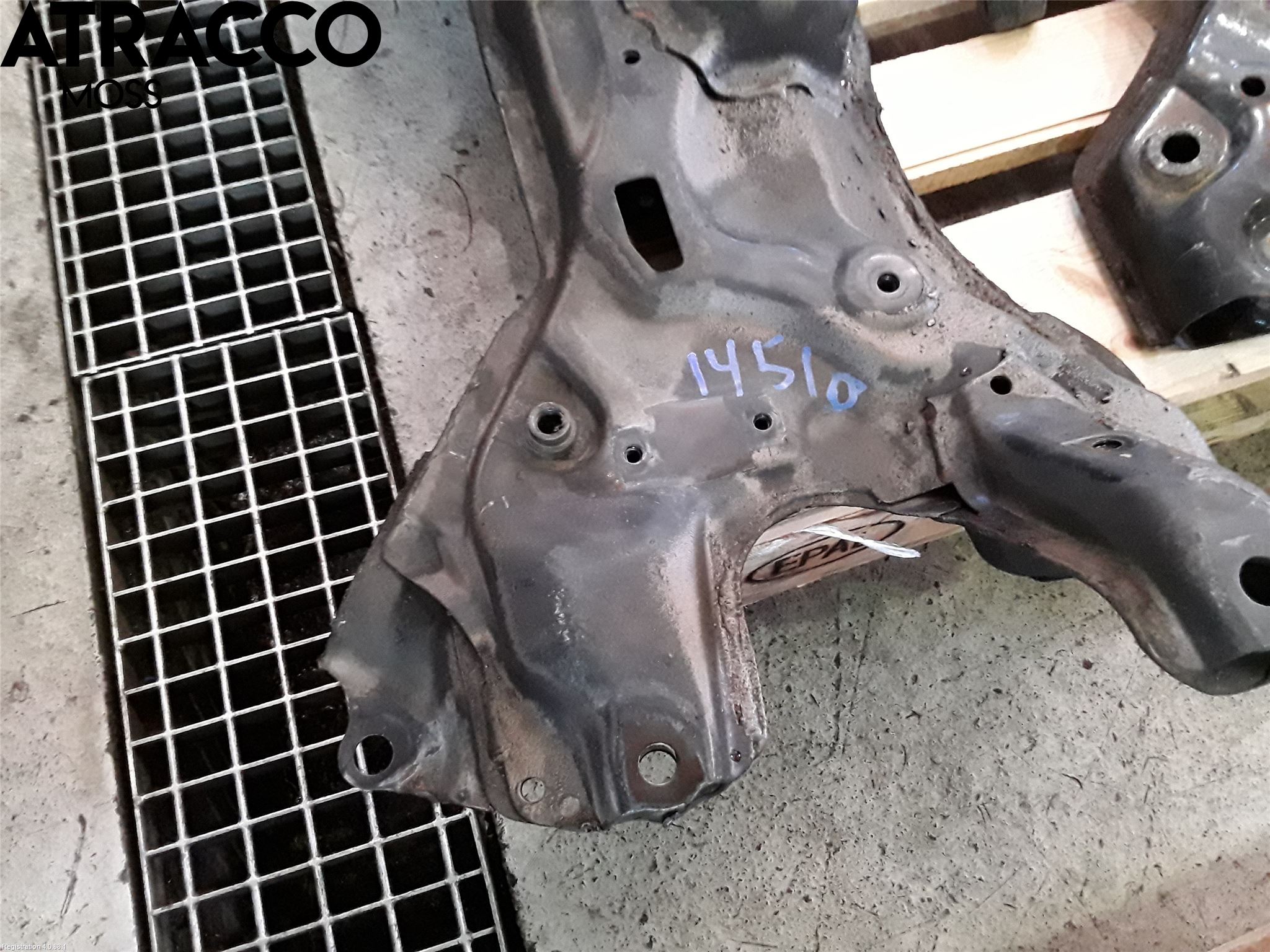 Honda JAZZ 08-14 Framvagn Fäste-Kudde