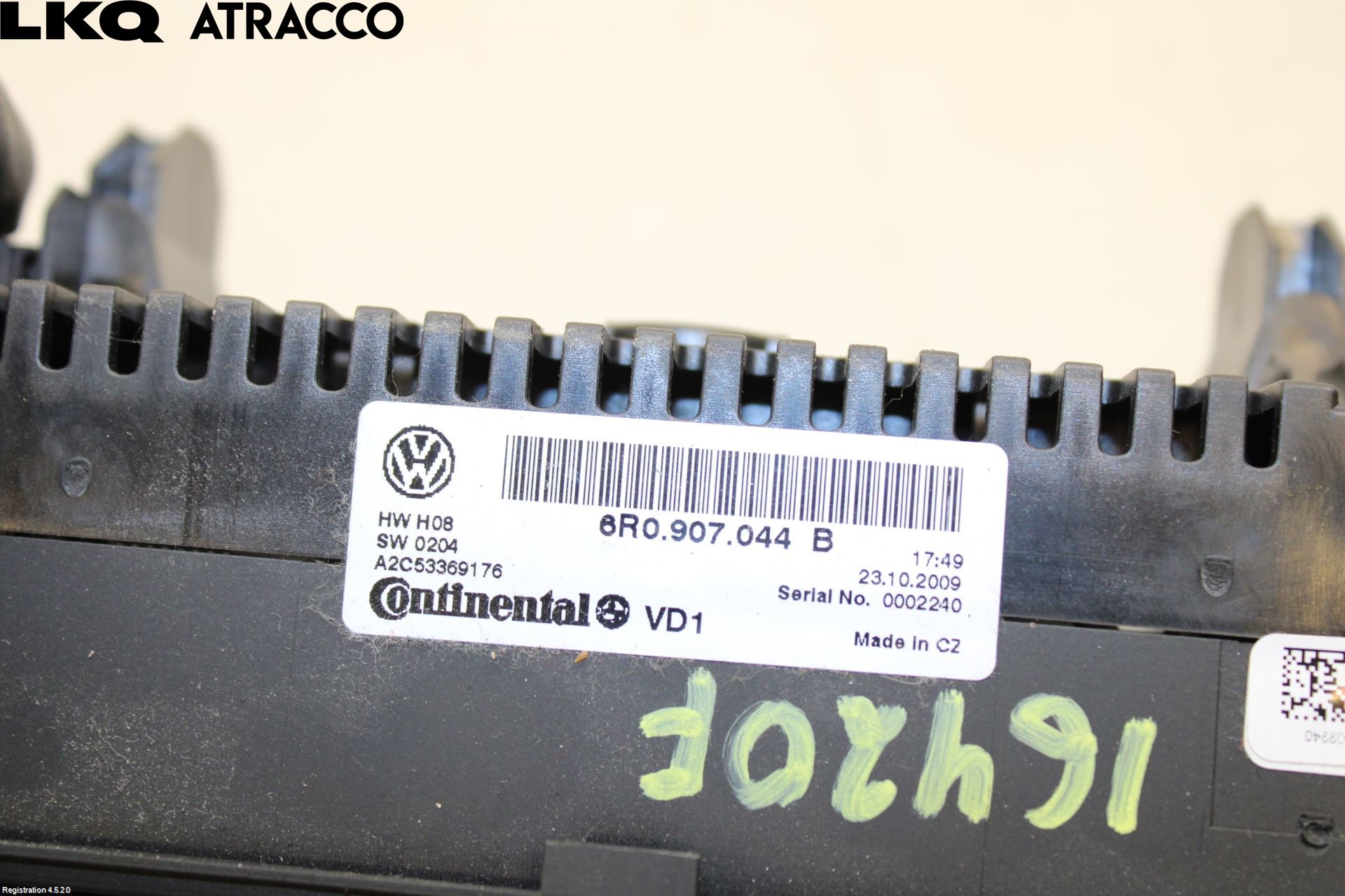 Volkswagen VW POLO 10-17 Ac Styrenhet Ac Manöveren