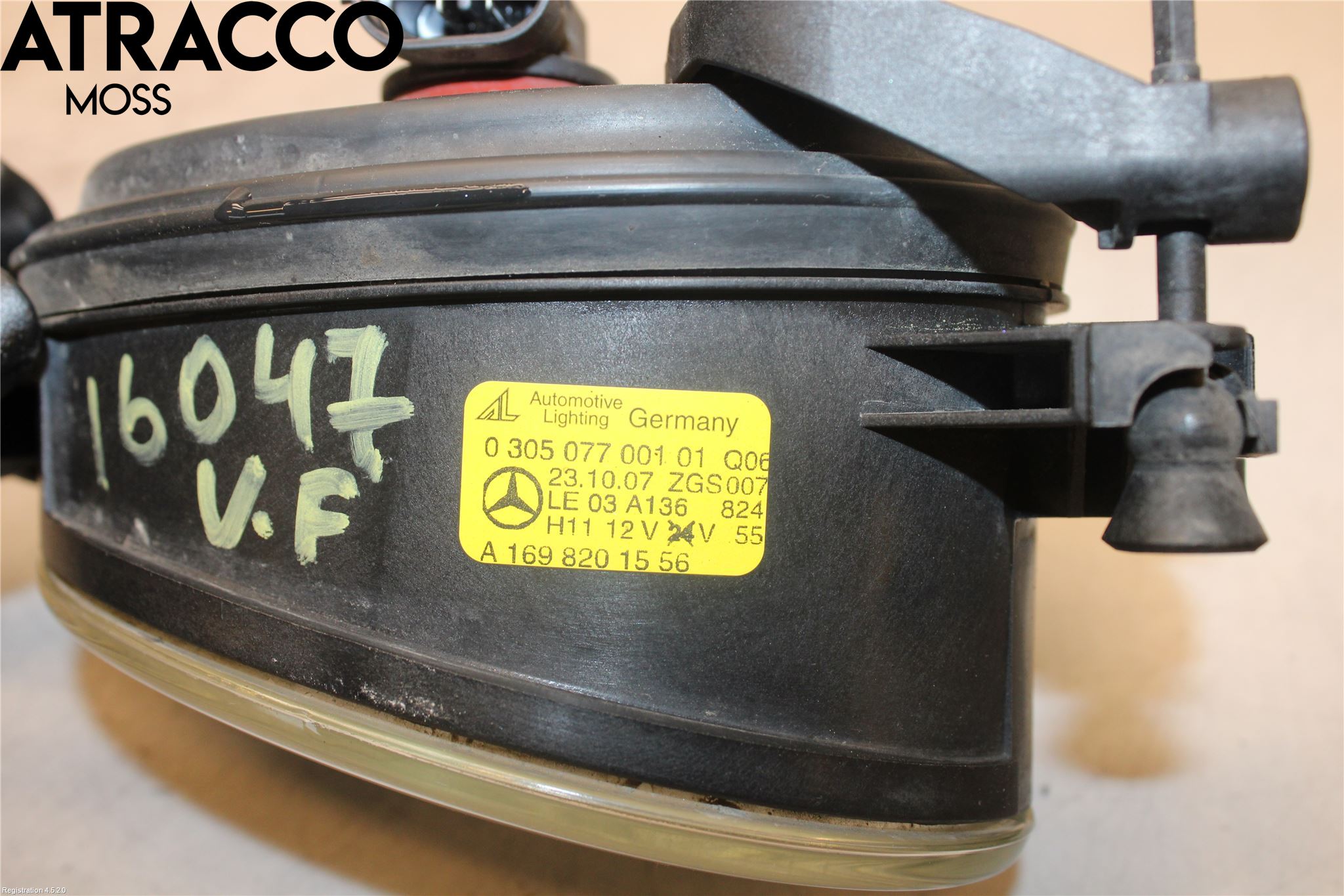 Mercedes-Benz MB C-KLASS (W204) 07-15 Dimljus-Varselljus Fram