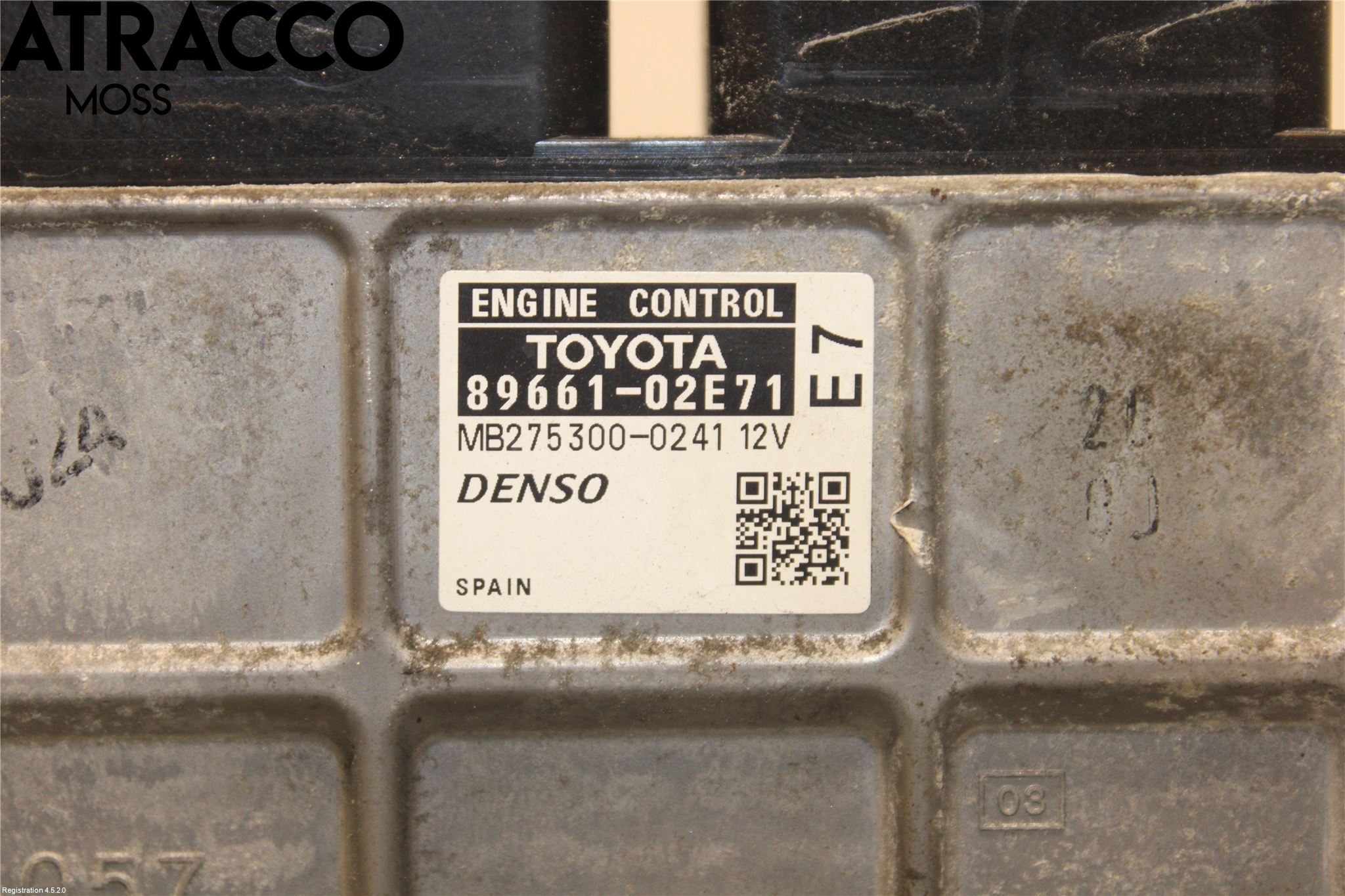 Toyota AURIS 07-09 Styrenhet Insprut Bensin