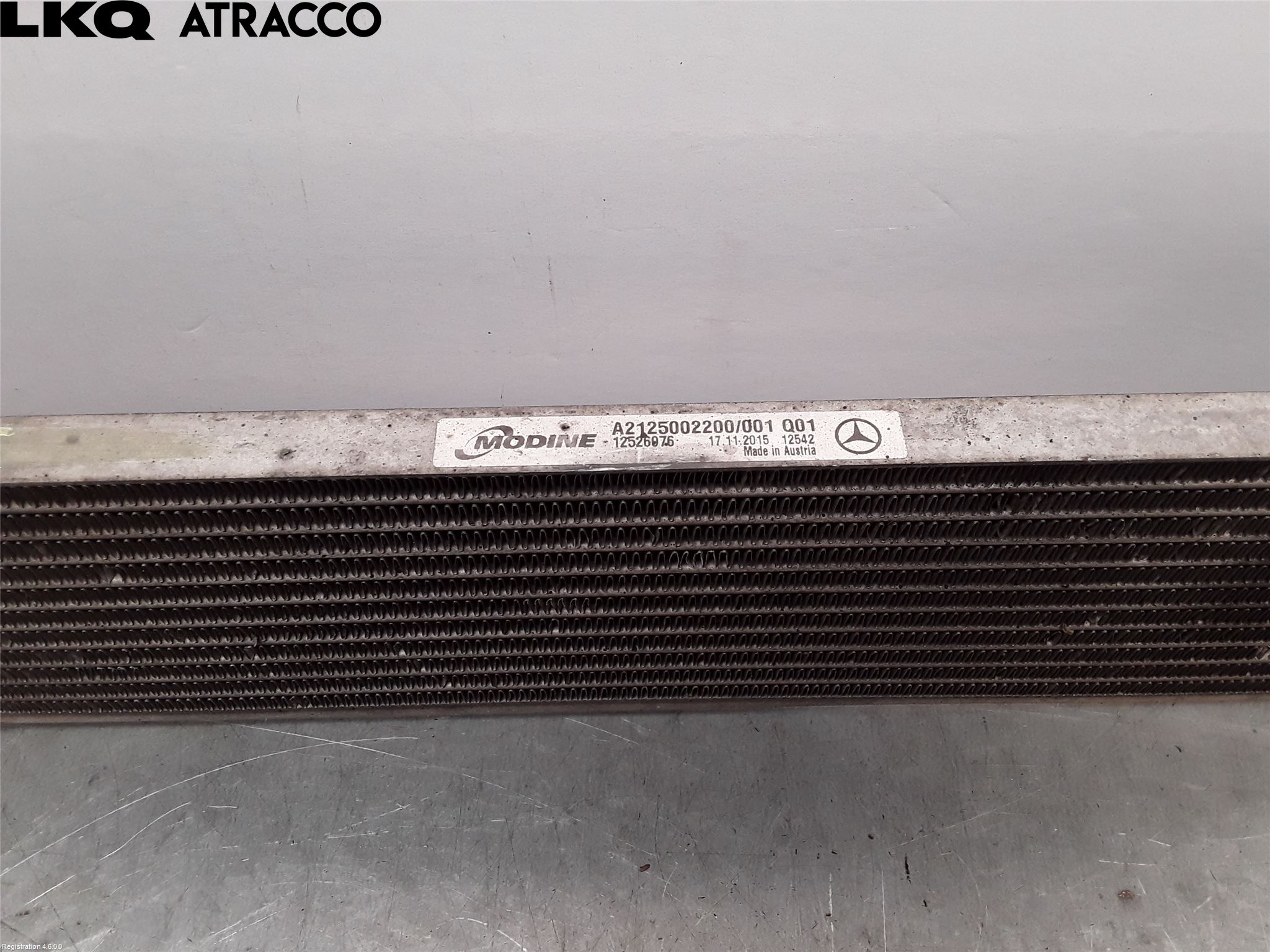 Mercedes-Benz MB E-KLASS (W212) 09-16 Oljekylare Bakaxel