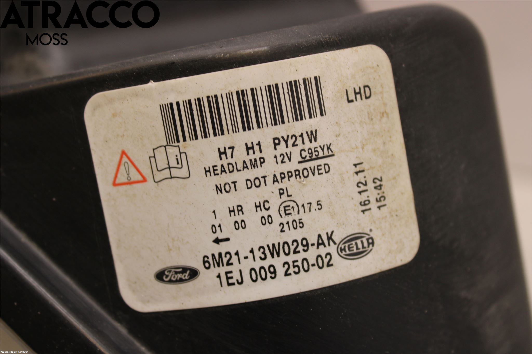 Ford GALAXY 06-15 Strålkastare Höger