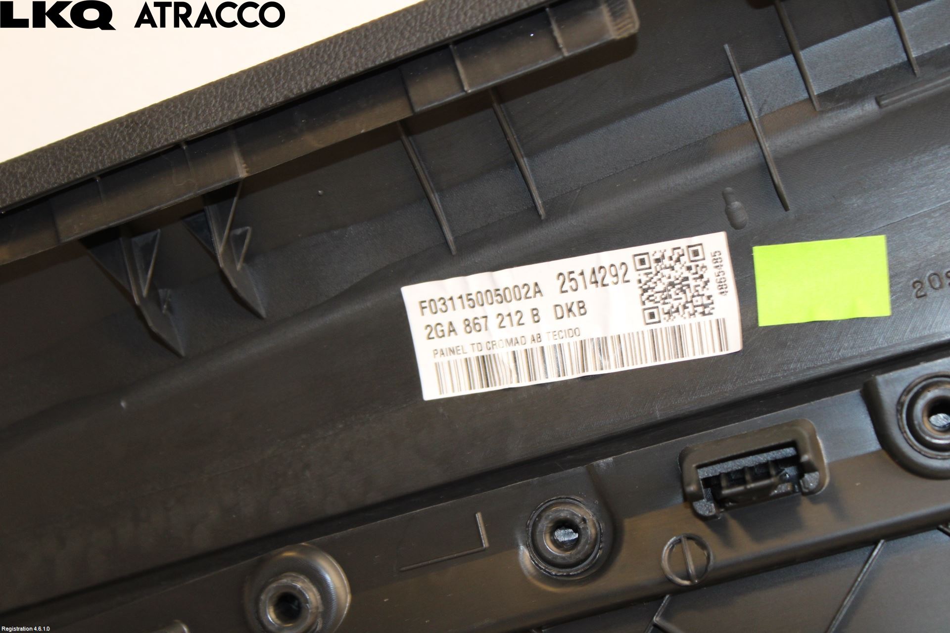 Volkswagen VW T-ROC 18- Dörrklädsel Hö