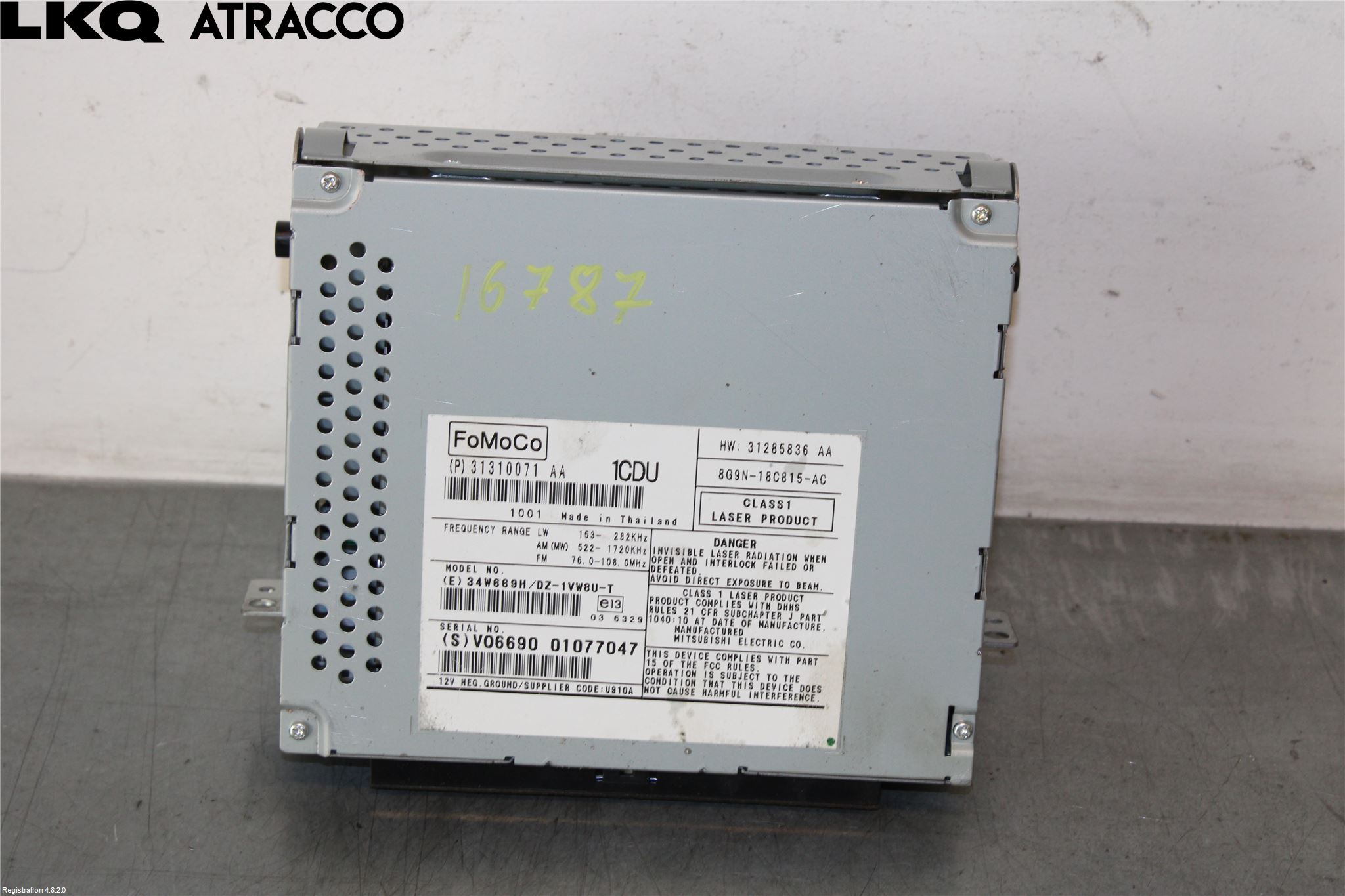 Volvo XC70 08-13 Radio