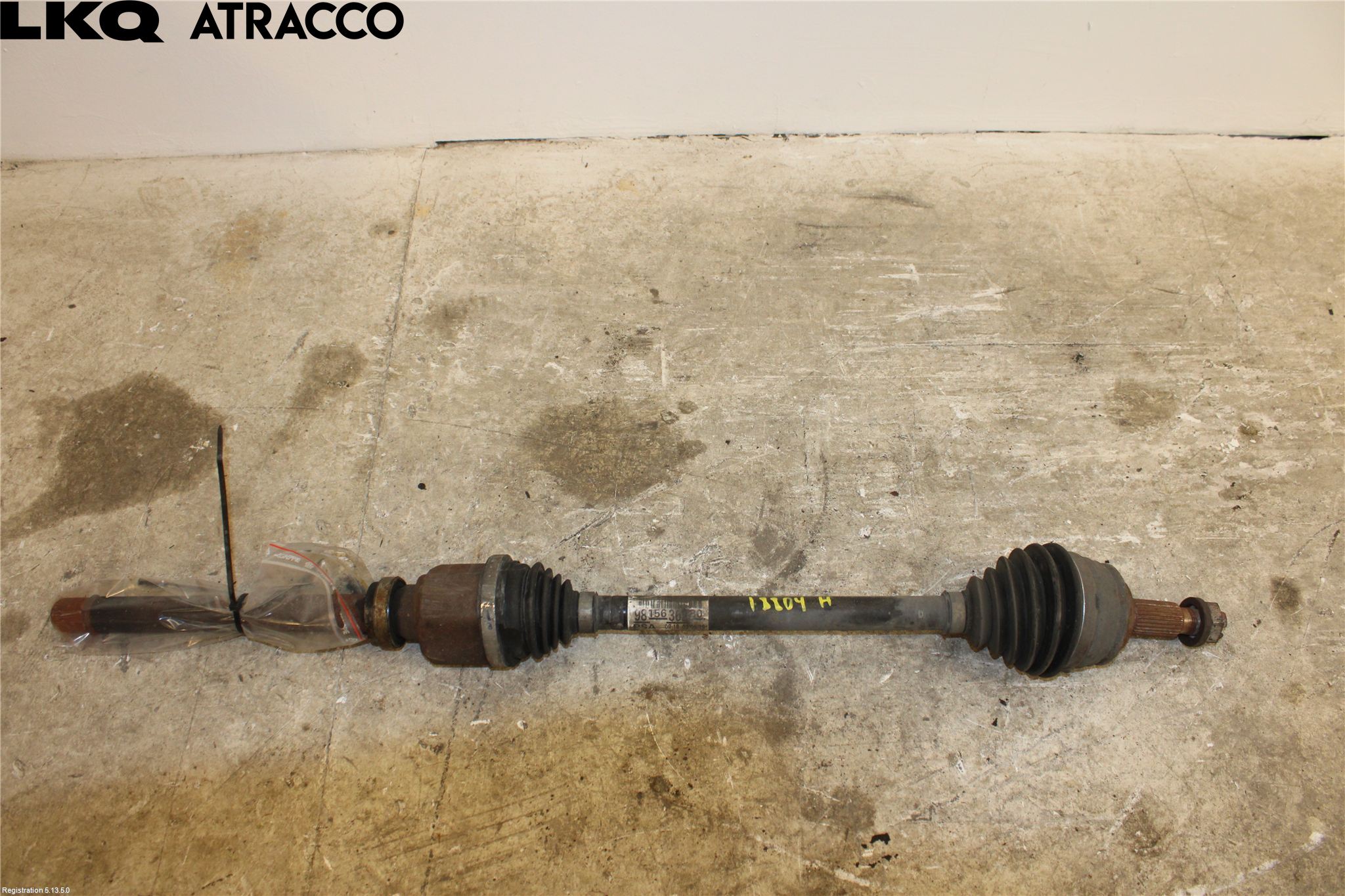 Peugeot PARTNER/E-PARTNER 19- Drivaxel Fram Höger