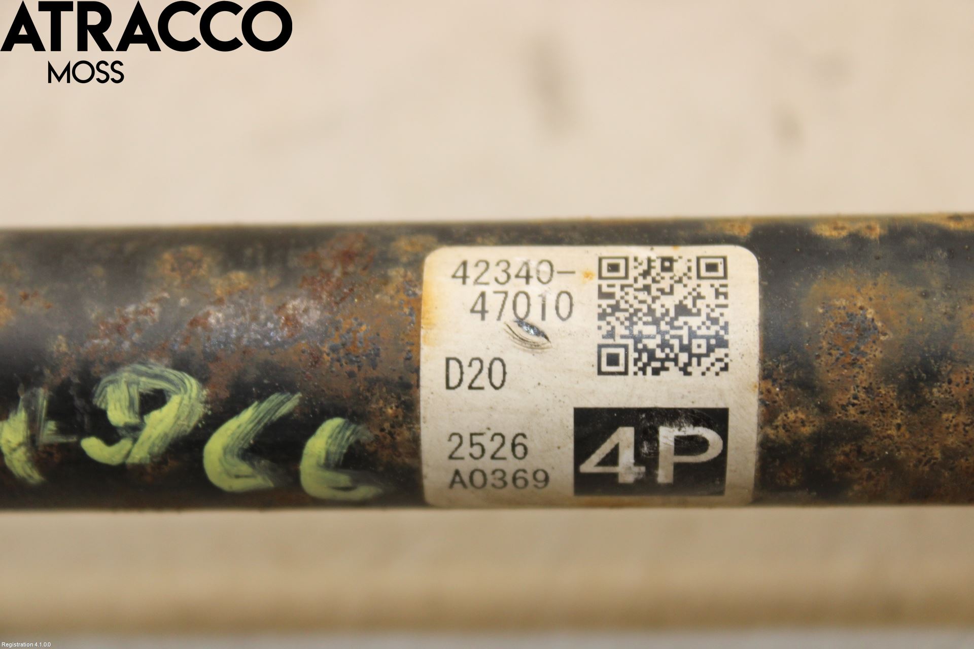 Toyota YARIS CROSS XP21 21- Drivaxel Bak Vänster