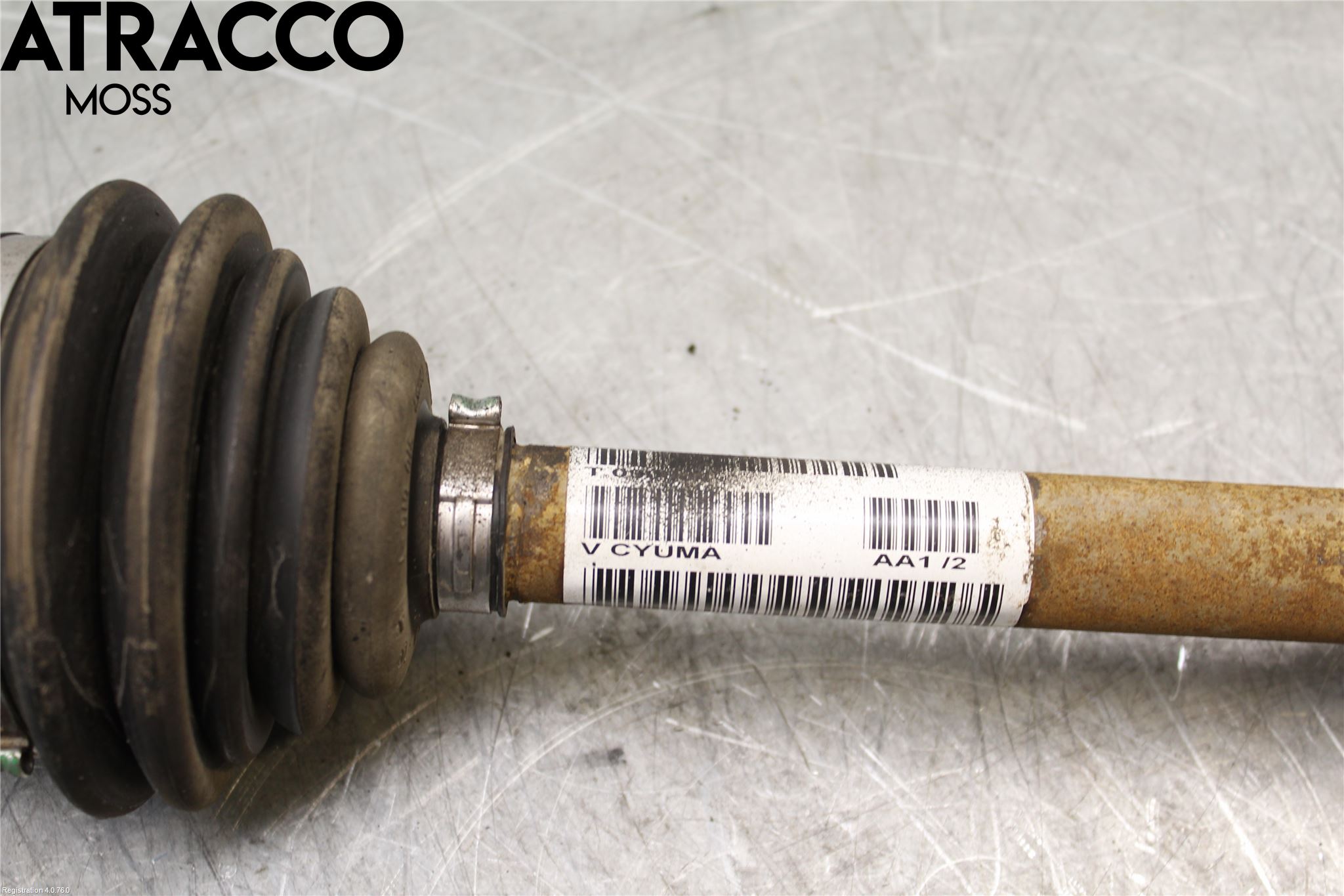Volvo V50 08-12 Drivaxel Fram Vänster