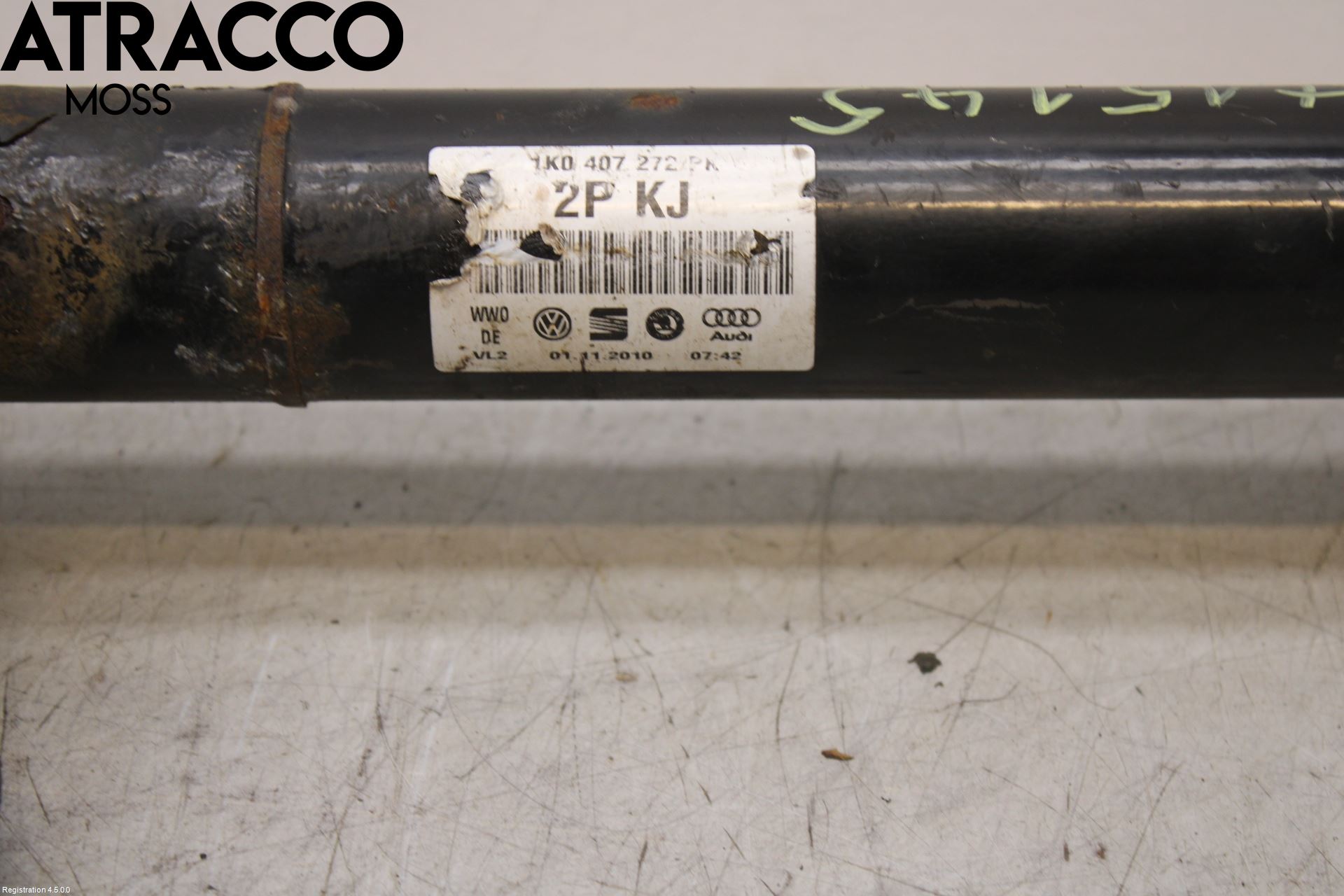 Volkswagen VW SCIROCCO 09-17 Drivaxel Fram Höger