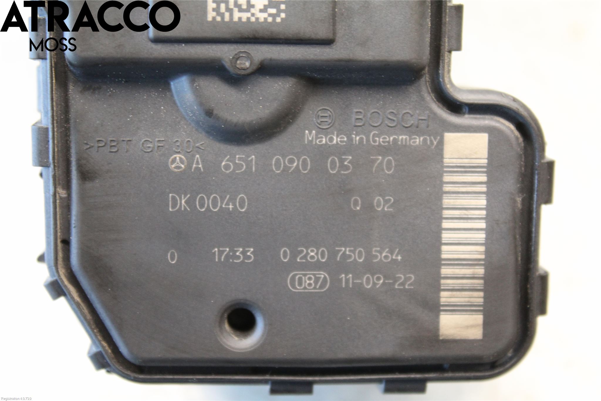 Mercedes-Benz MB B-KLASS (W246/W242) 12-19 Injspjällhus