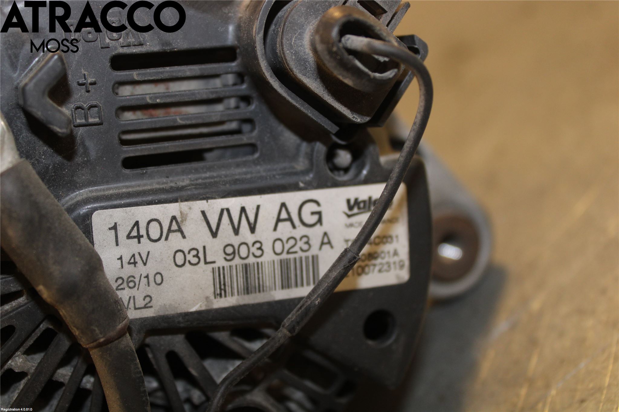 Audi A3/S3 05-13 Generator