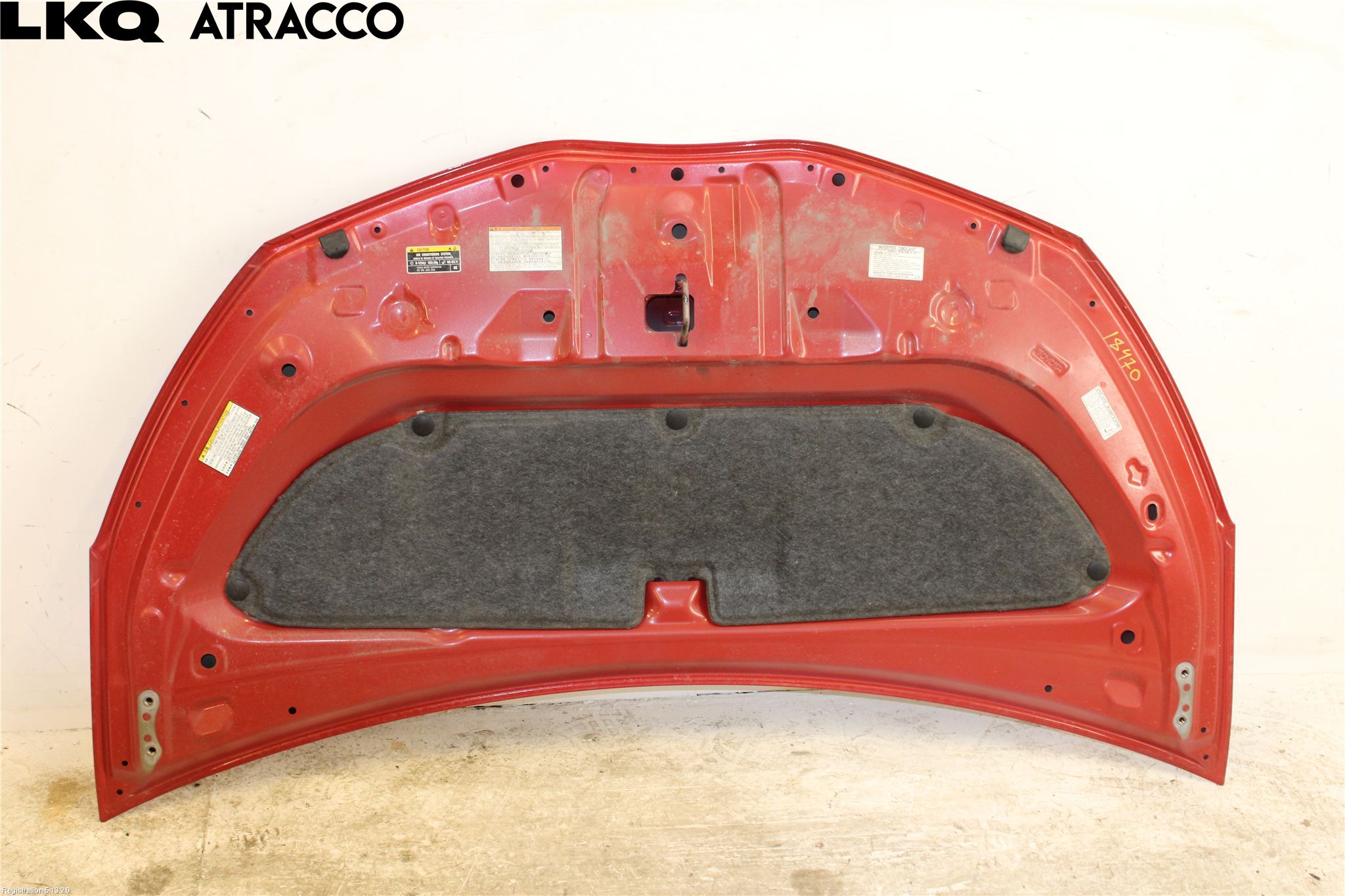 Toyota YARIS XP130 15-20 Huv Fram