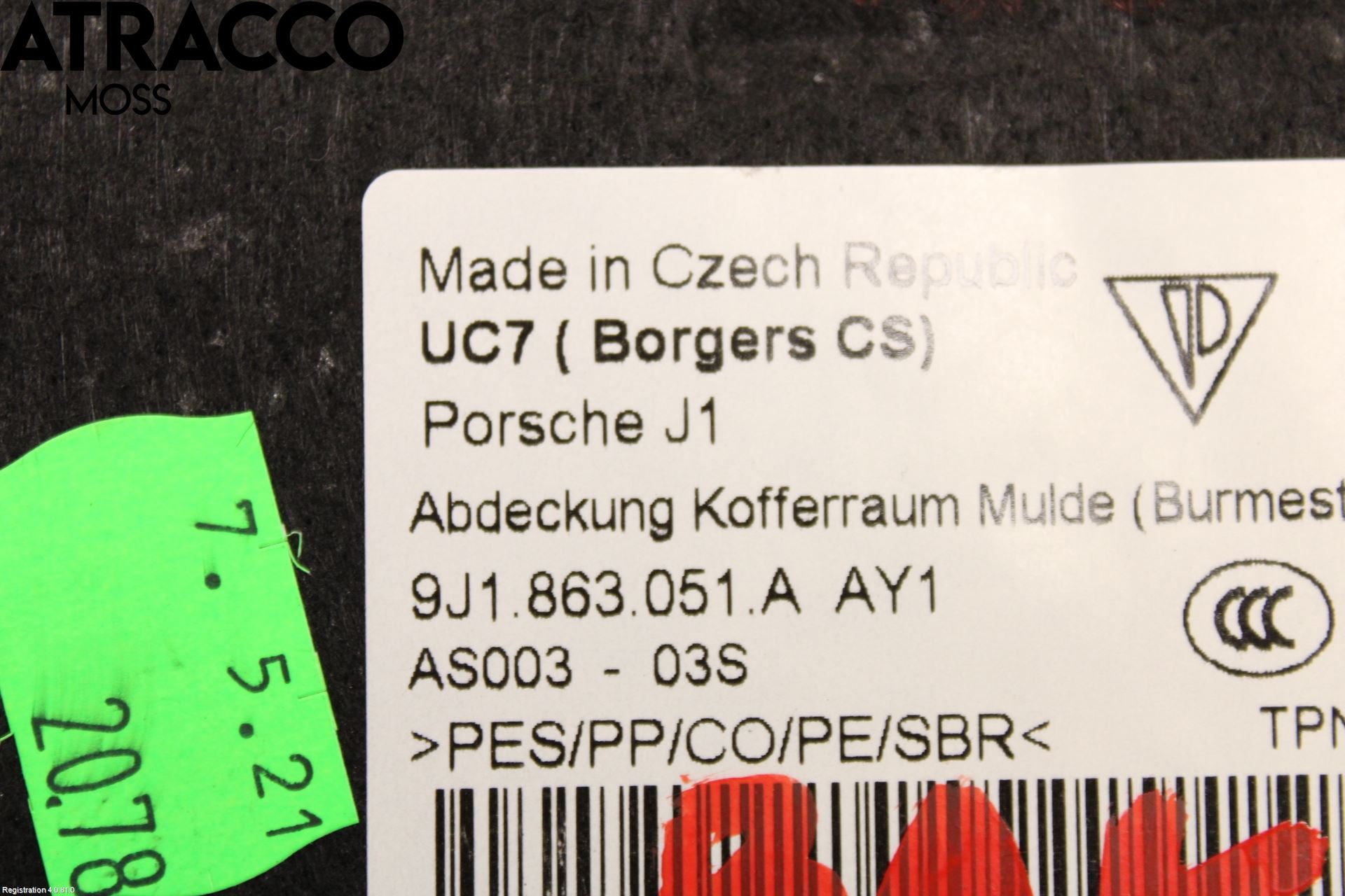 Porsche TAYCAN 20- Inredning Övrigt