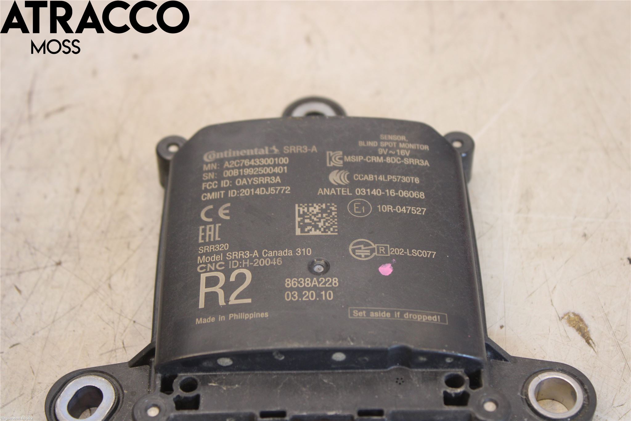 Mitsubishi OUTLANDER 13-21 Sensor Aktivt Kollisionsskydd