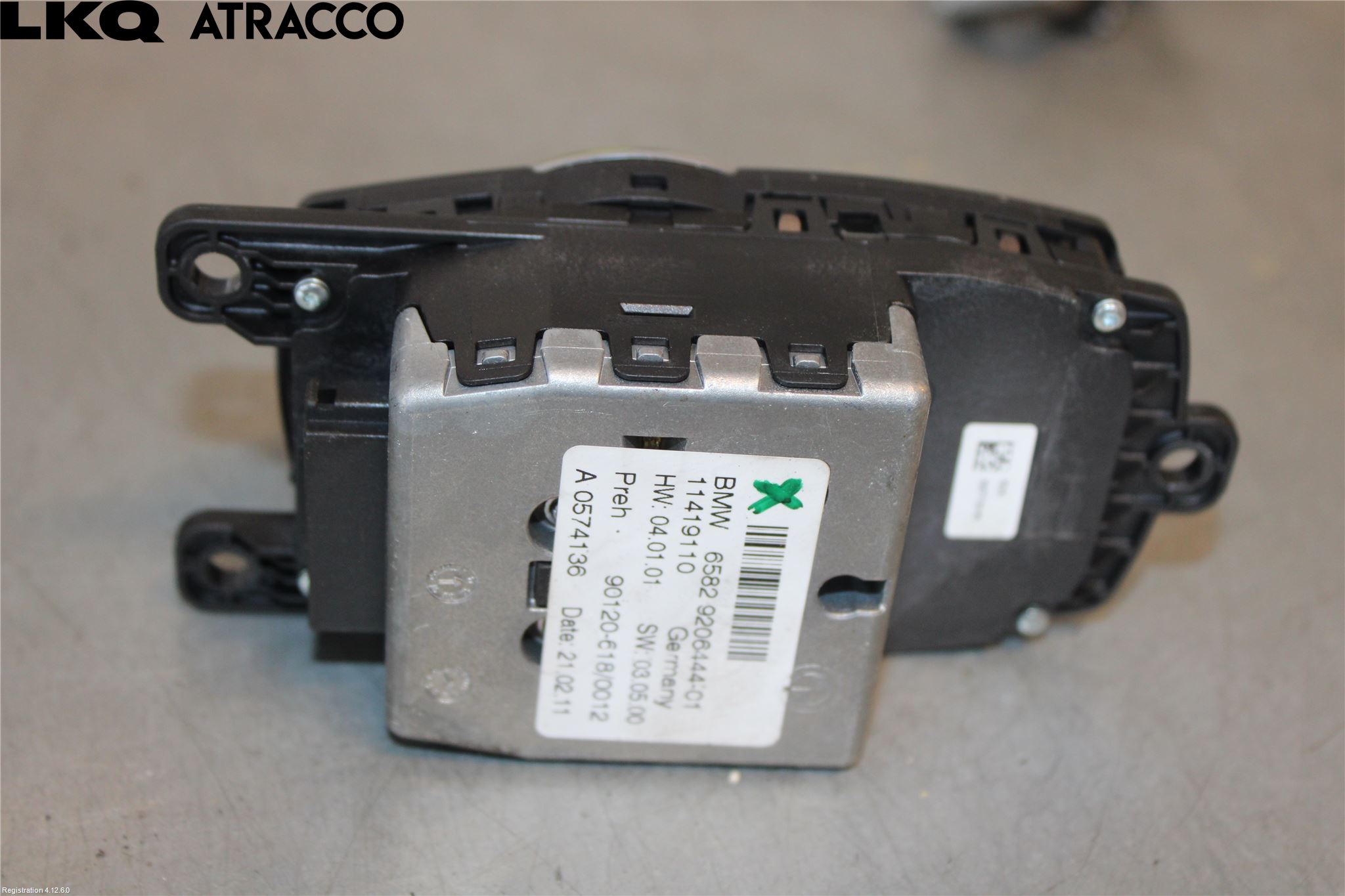 BMW 5 F10/F11/F18 09-17 Strömställare Multifunktion