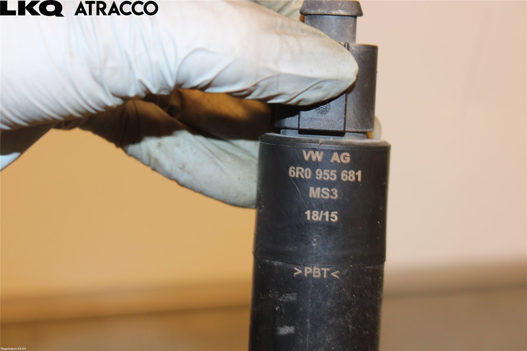 Volkswagen VW GOLF / E-GOLF VII 13-20 Spolarpump Högtryck