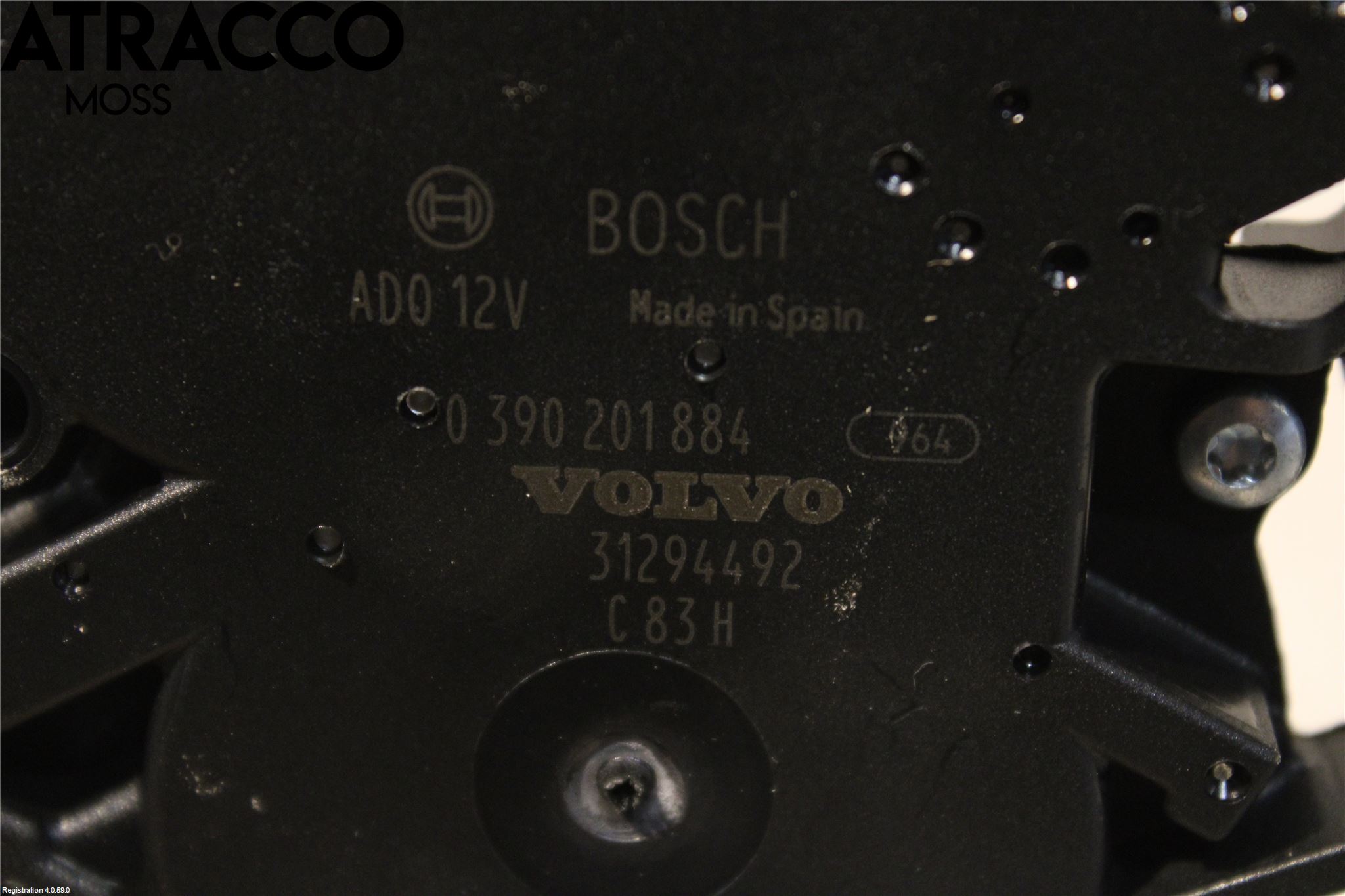Volvo V40 CROSS COUNTRY 13-19 Torkarmotor Baklucka
