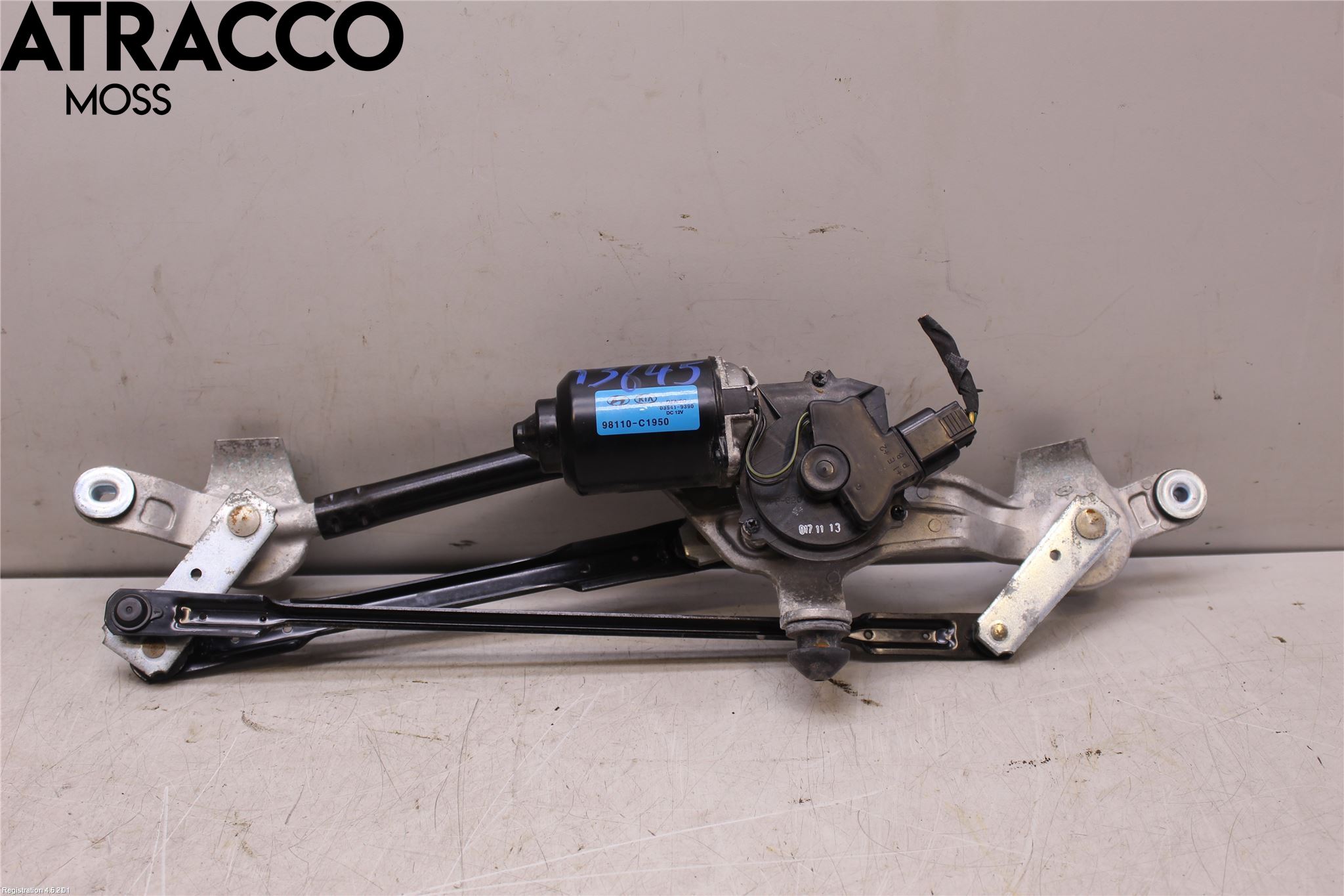 Hyundai KONA/ELECTRIC OS 18-23 Torkarmotor Vindruta