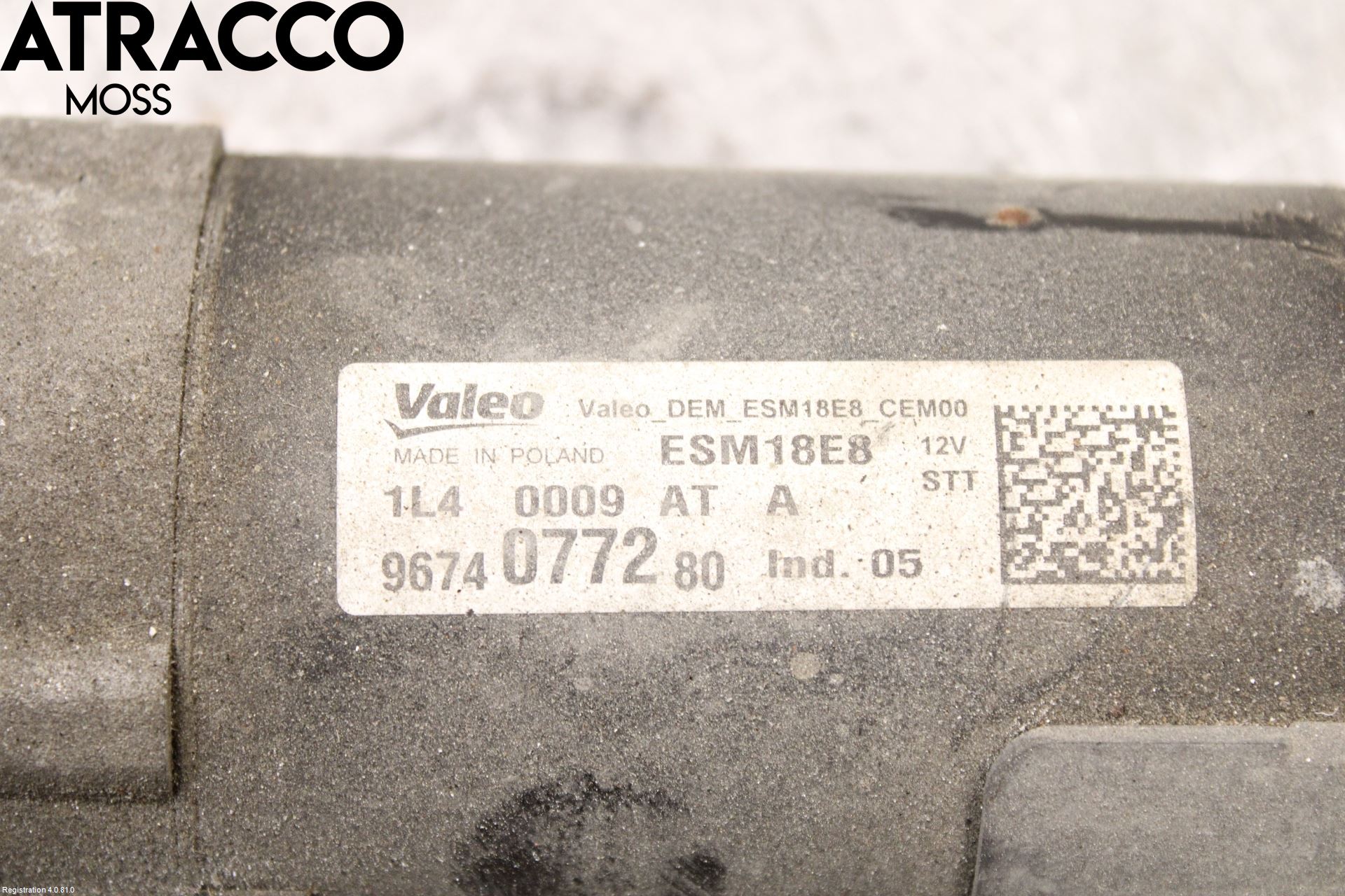 Peugeot 308 14-21 Startmotor