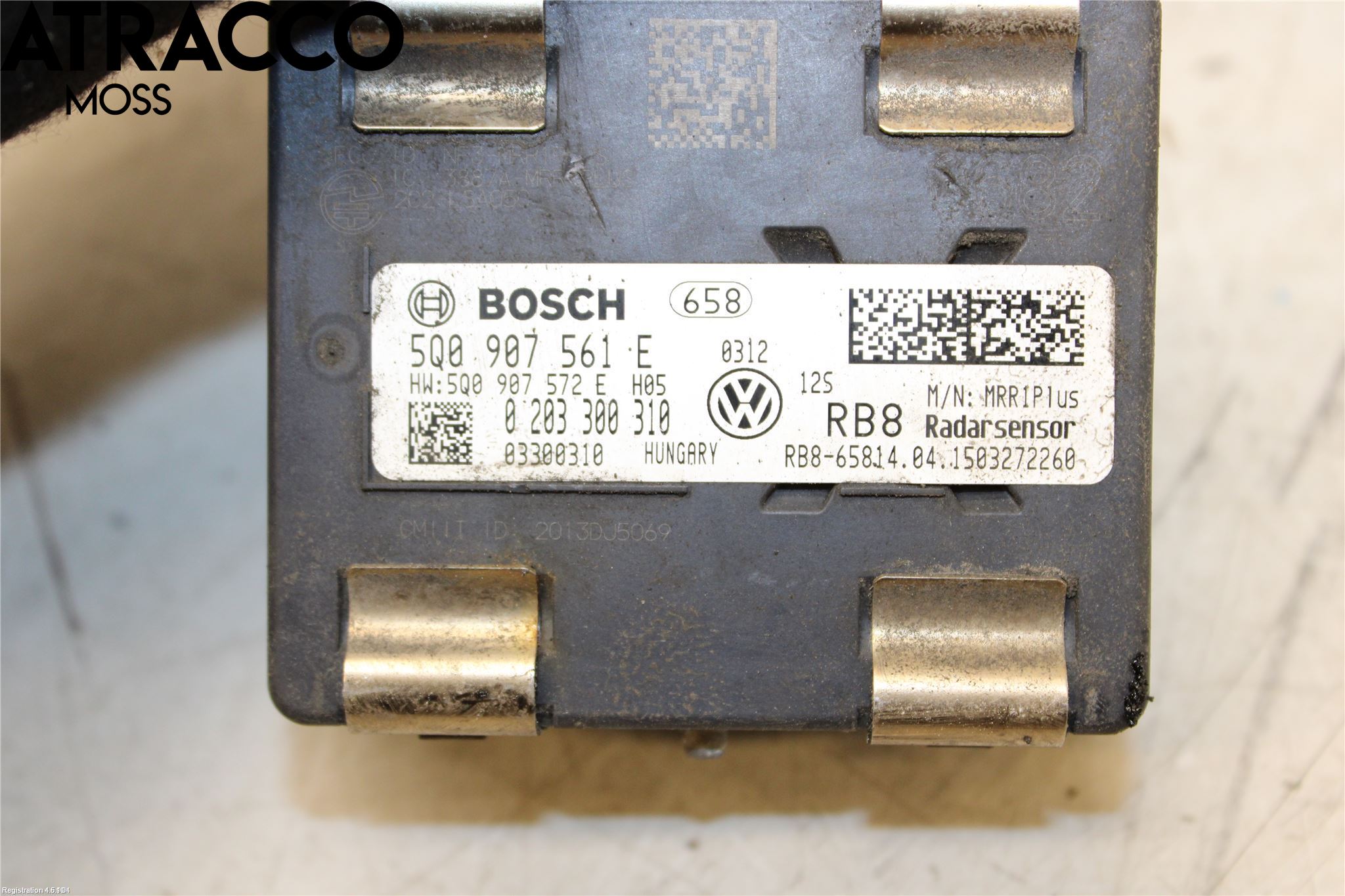 Volkswagen VW GOLF / E-GOLF VII 13-20 Sensor Aktivt Kollisionsskydd