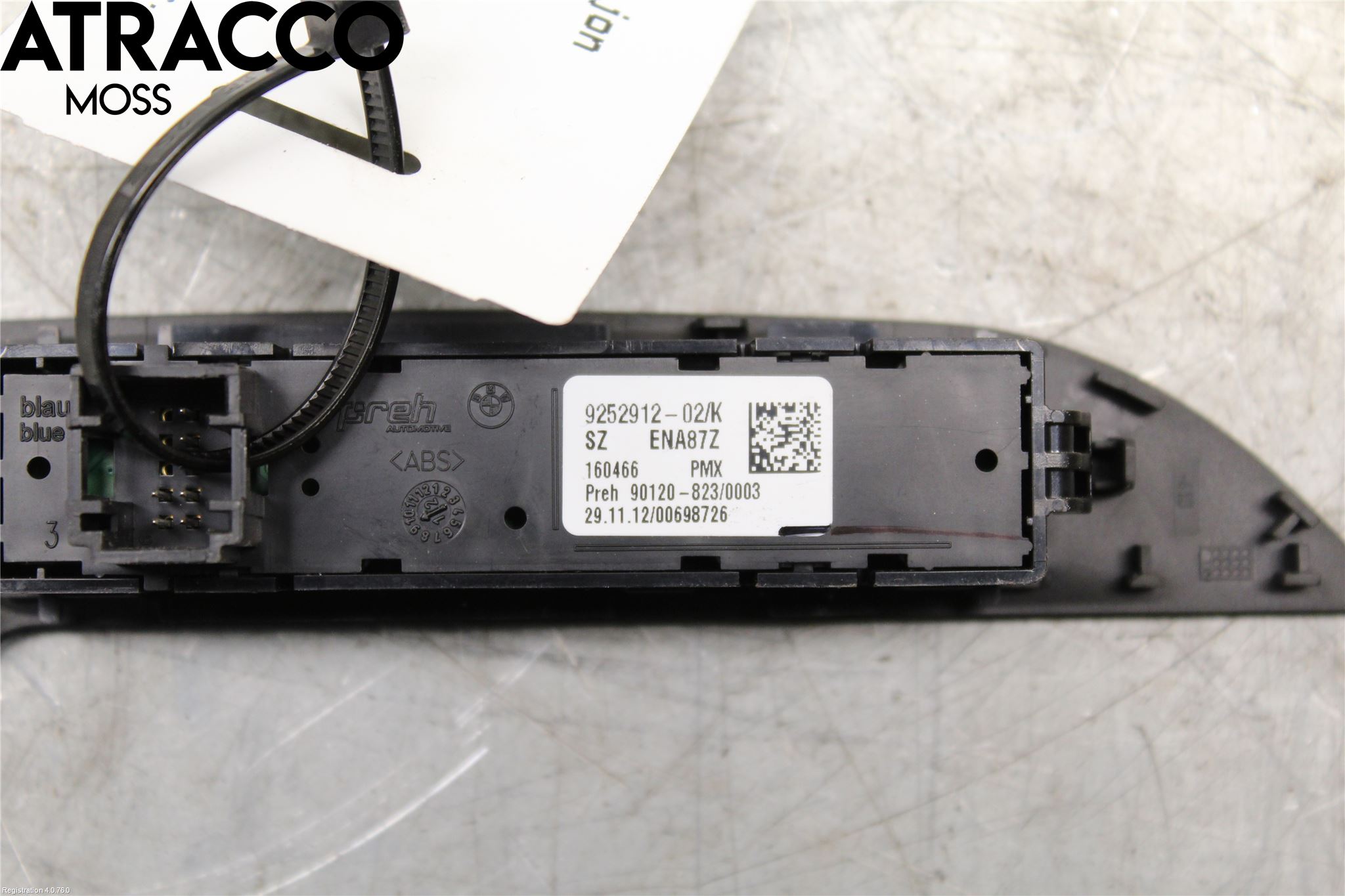 BMW 3 F30/F31/F80 12-19 Strömställare Multifunktion